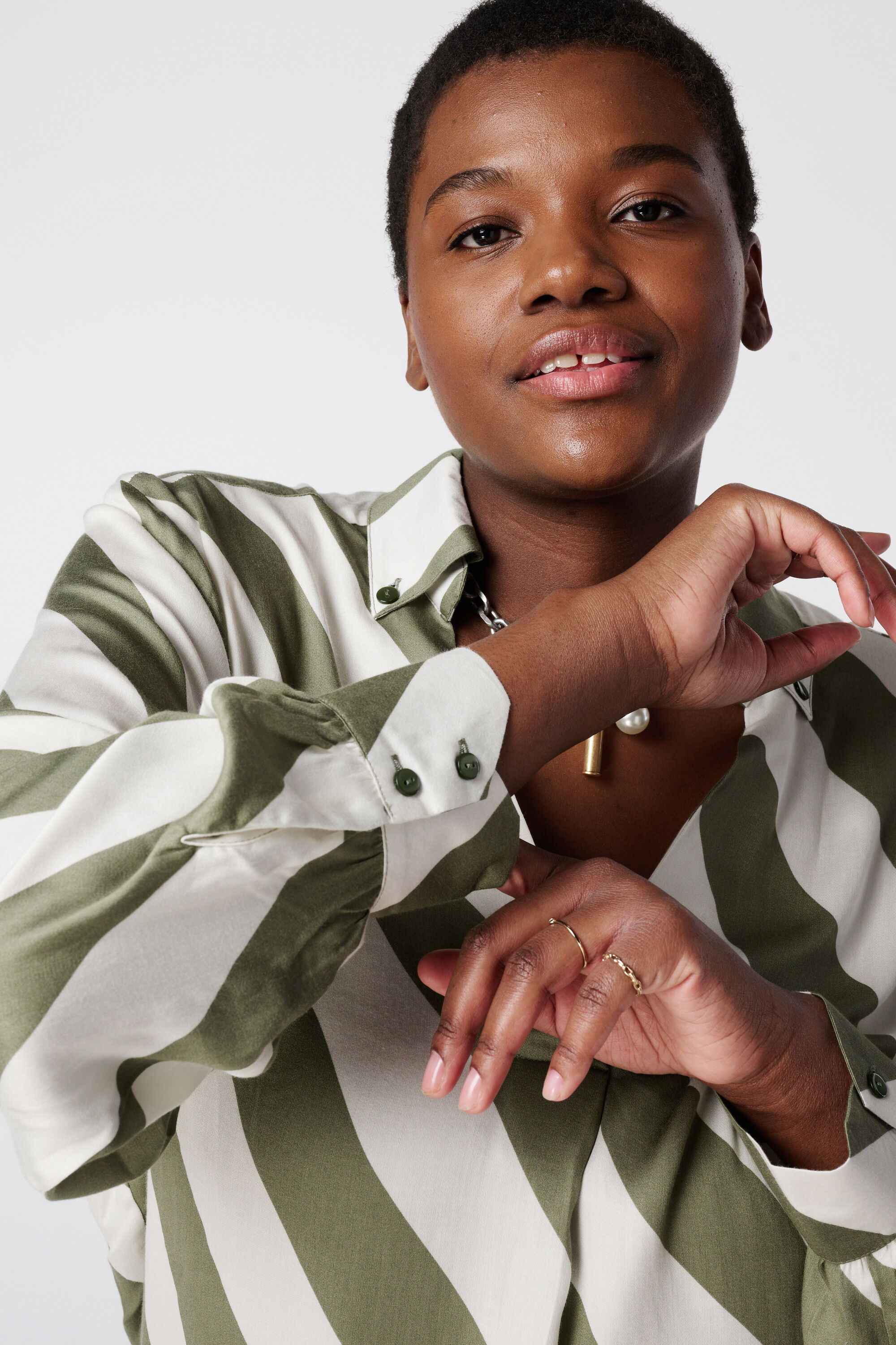 Bluse mit Print image number 4