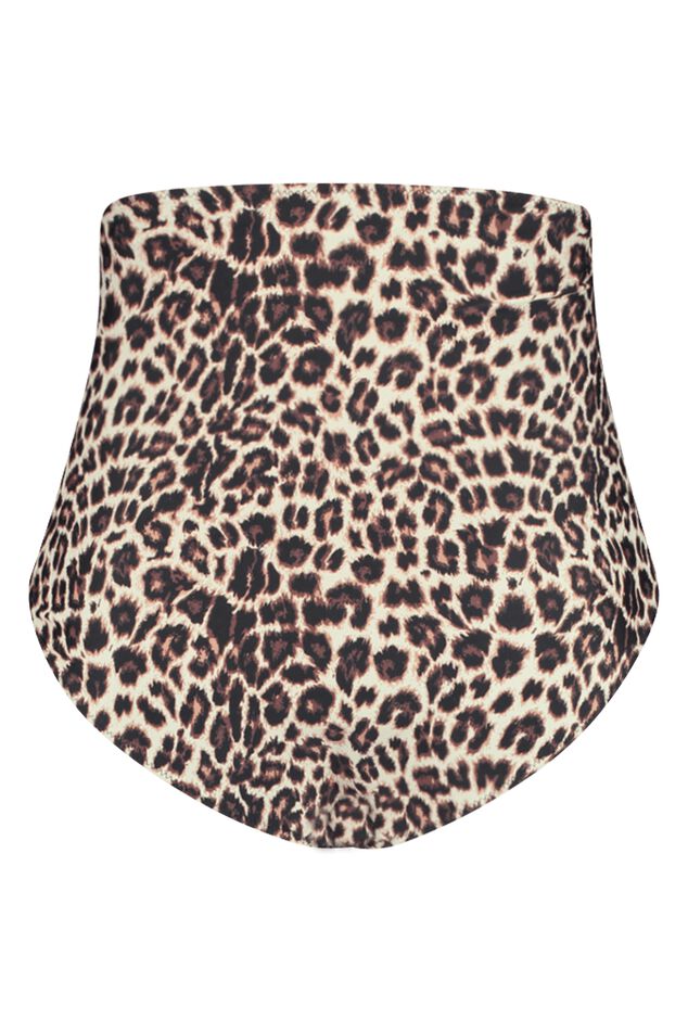 Hoch geschnittenes Bikini-Unterteil mit Print image number 2