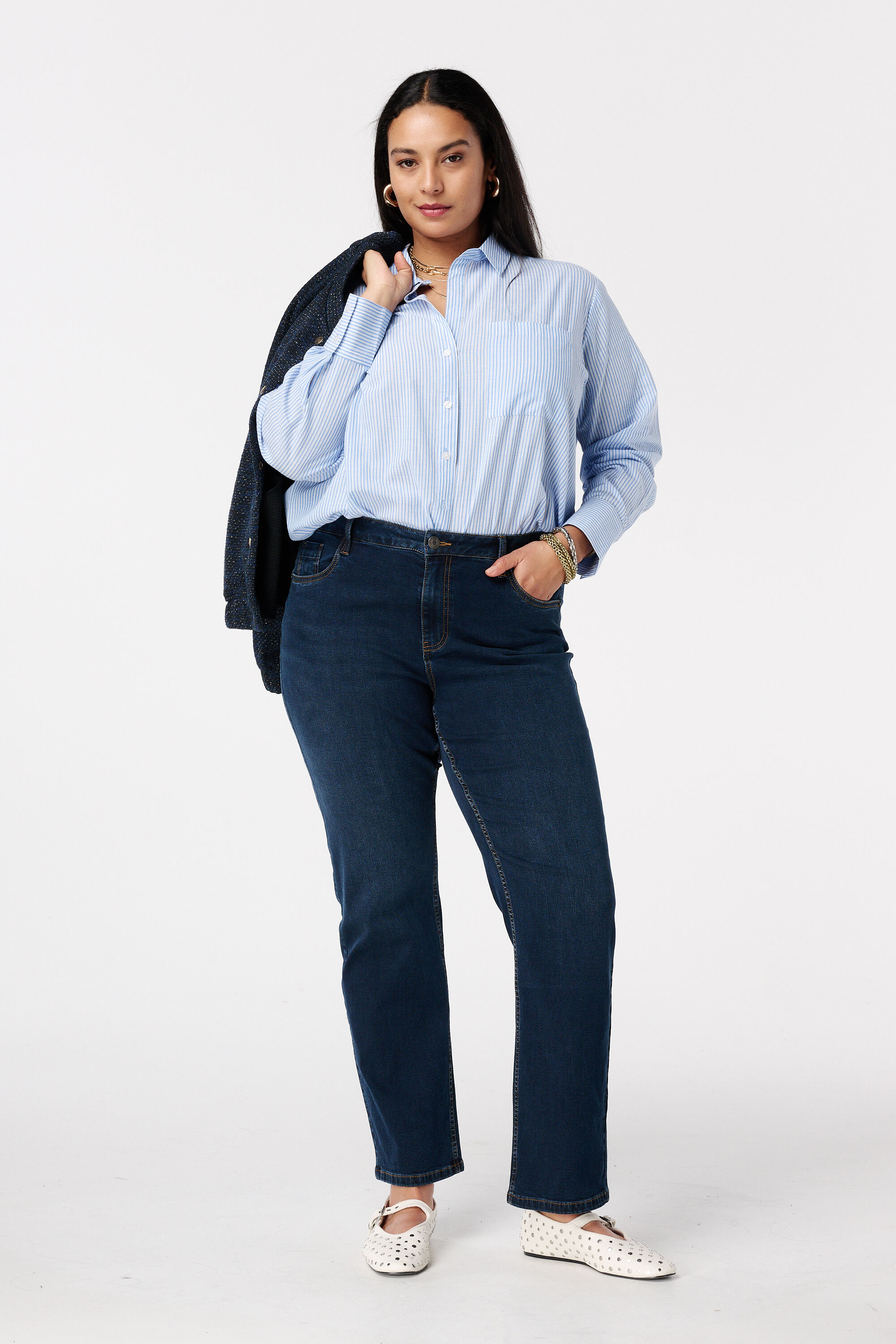 Jeans mit geradem Bein LILY image number 0