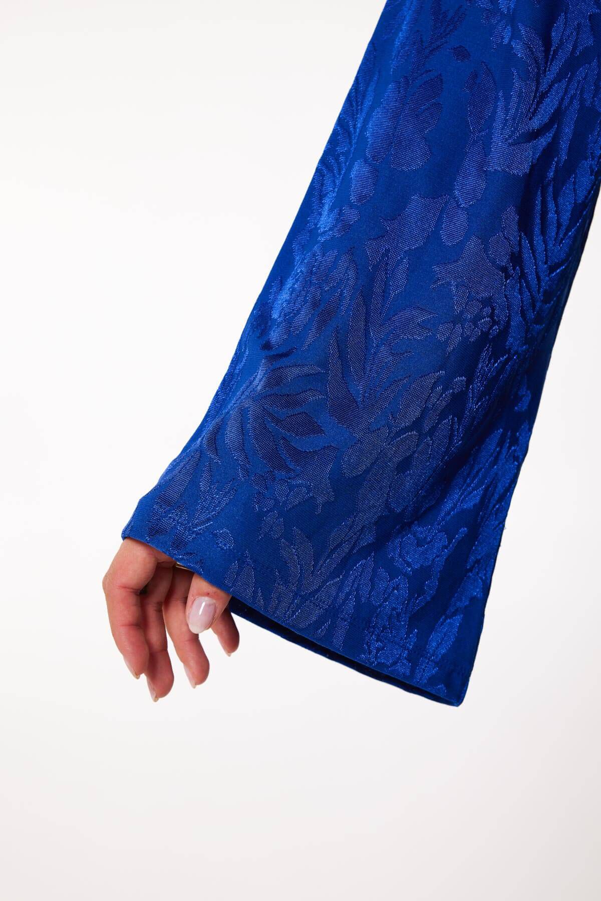 Lang&auml;rmeliges Jacquard-Top  image number 5