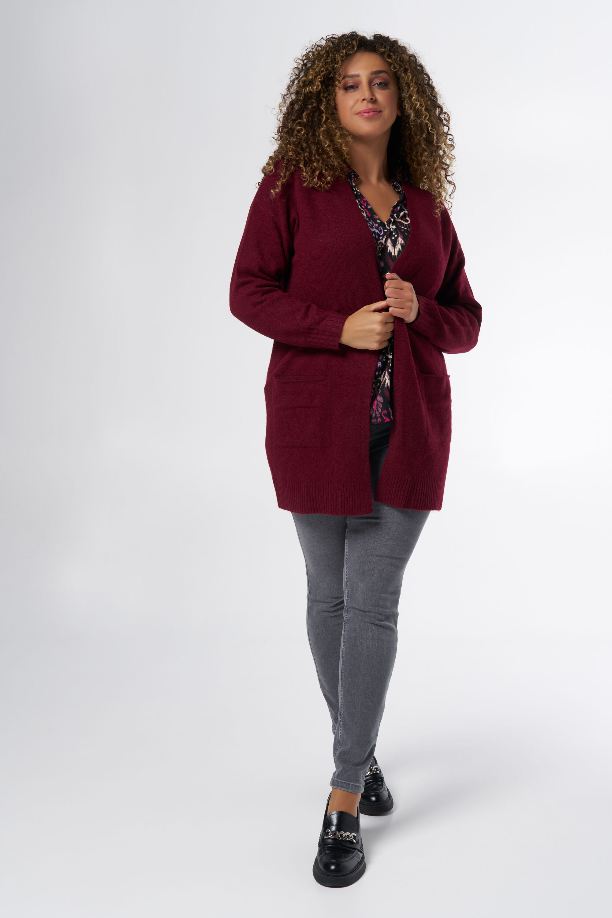 Strickjacke mit Taschen image number 5
