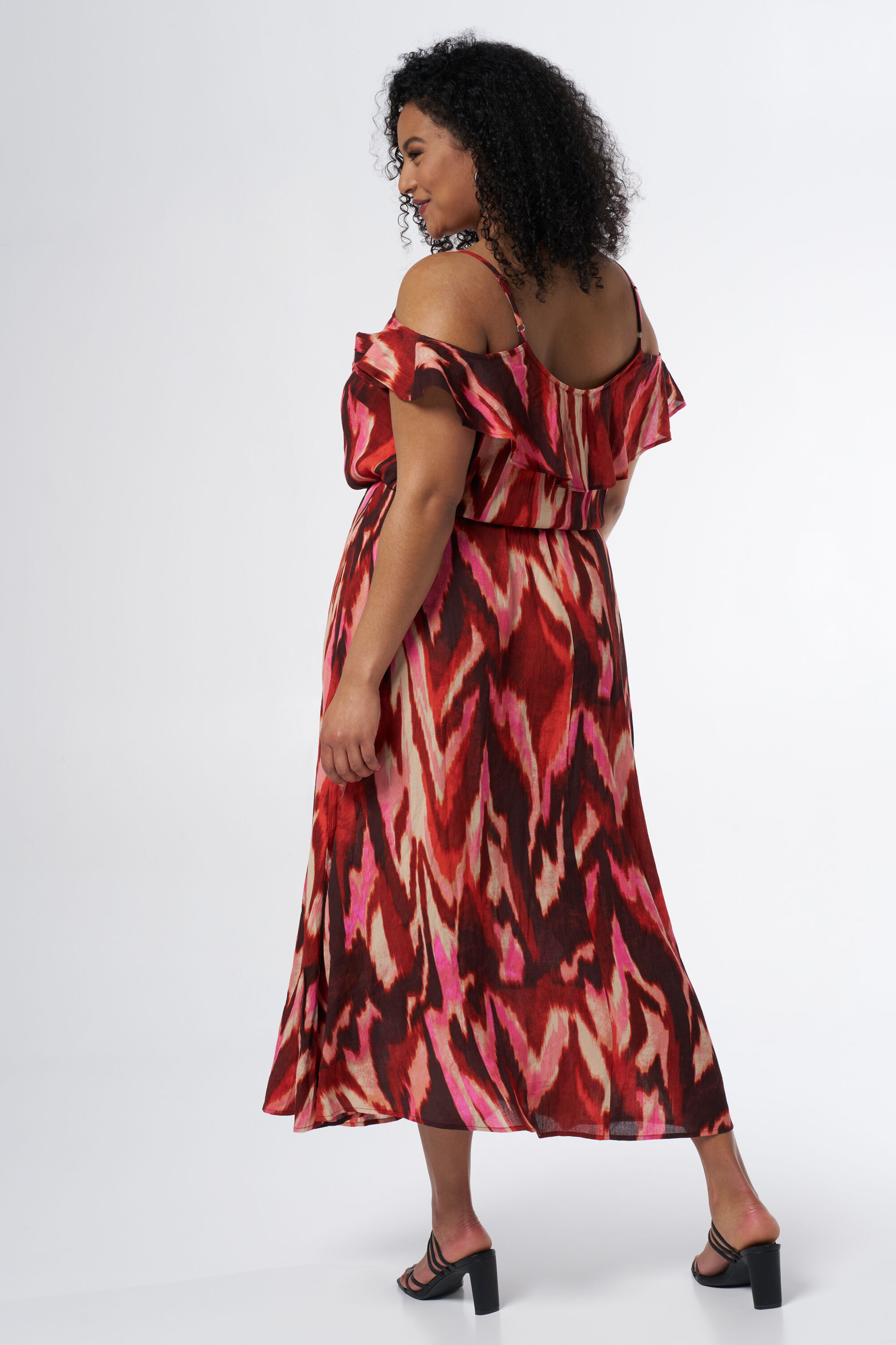 Midikleid mit Print image number 3