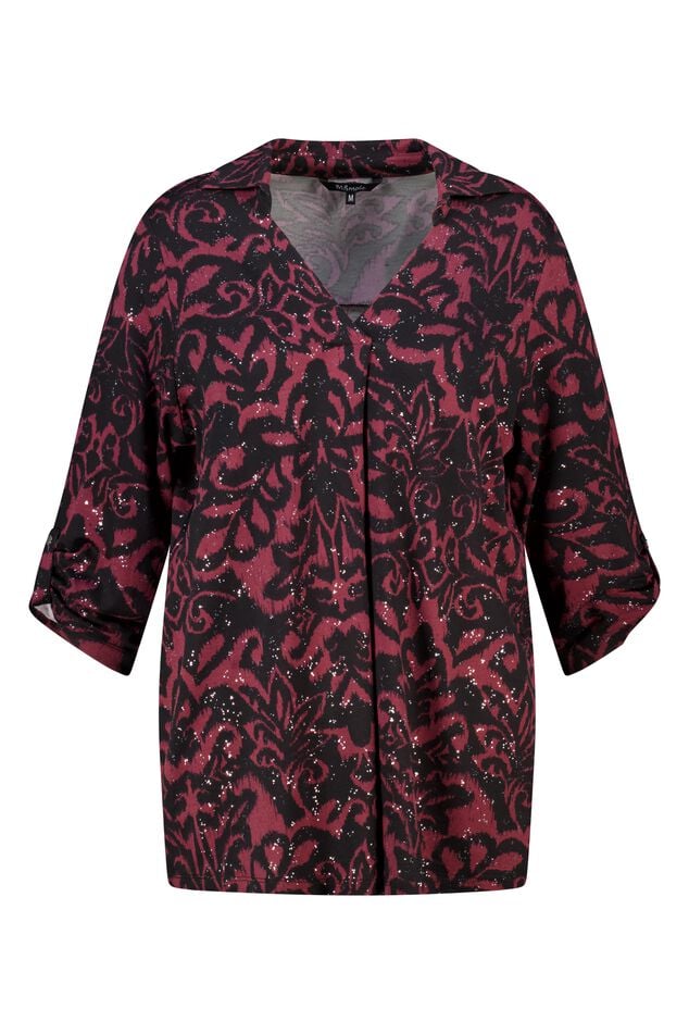 Top mit Stretch und Folienprint image number 1