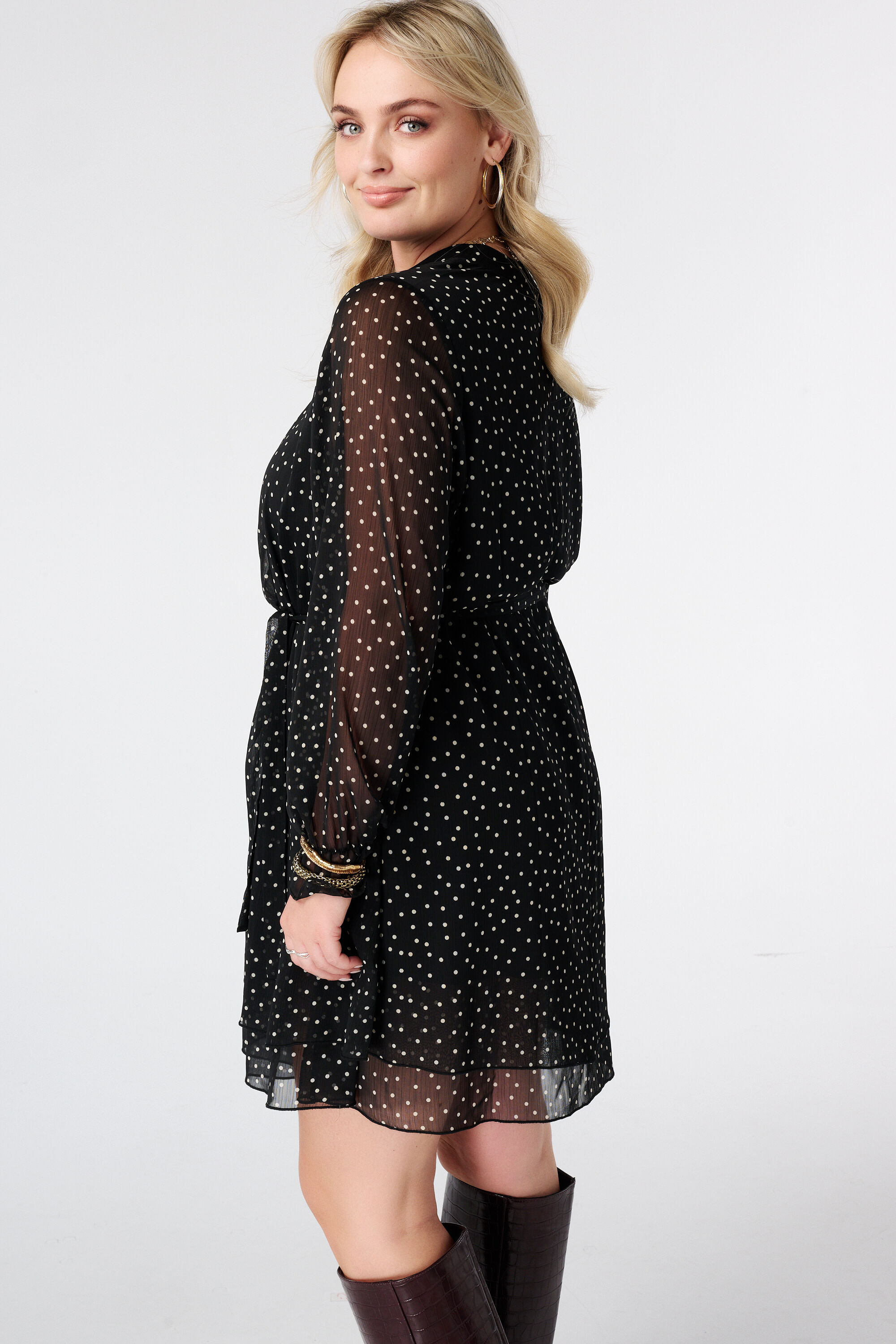Kleid mit Punkten image number 3