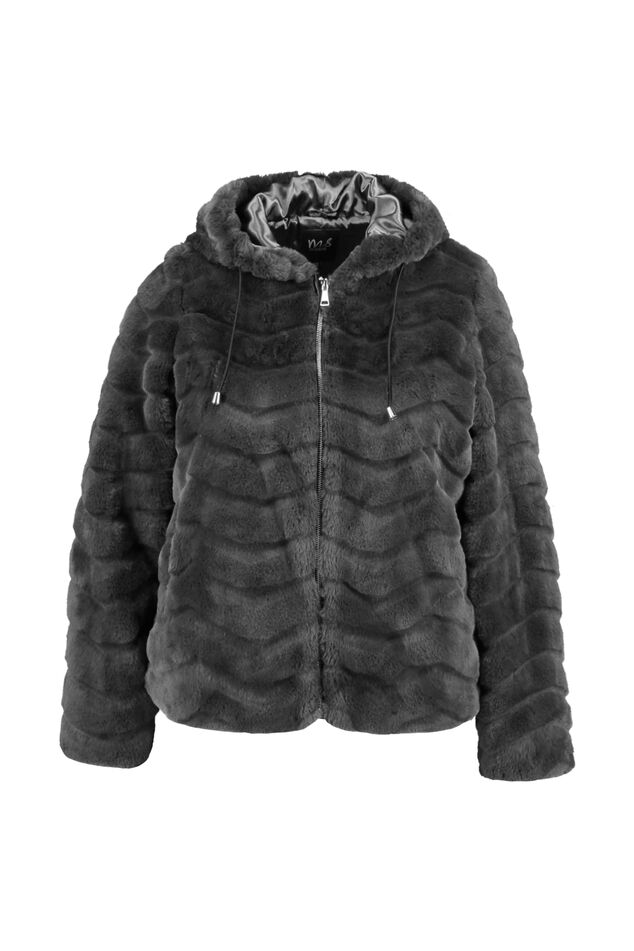 Mantel aus Kunstpelz image number 2