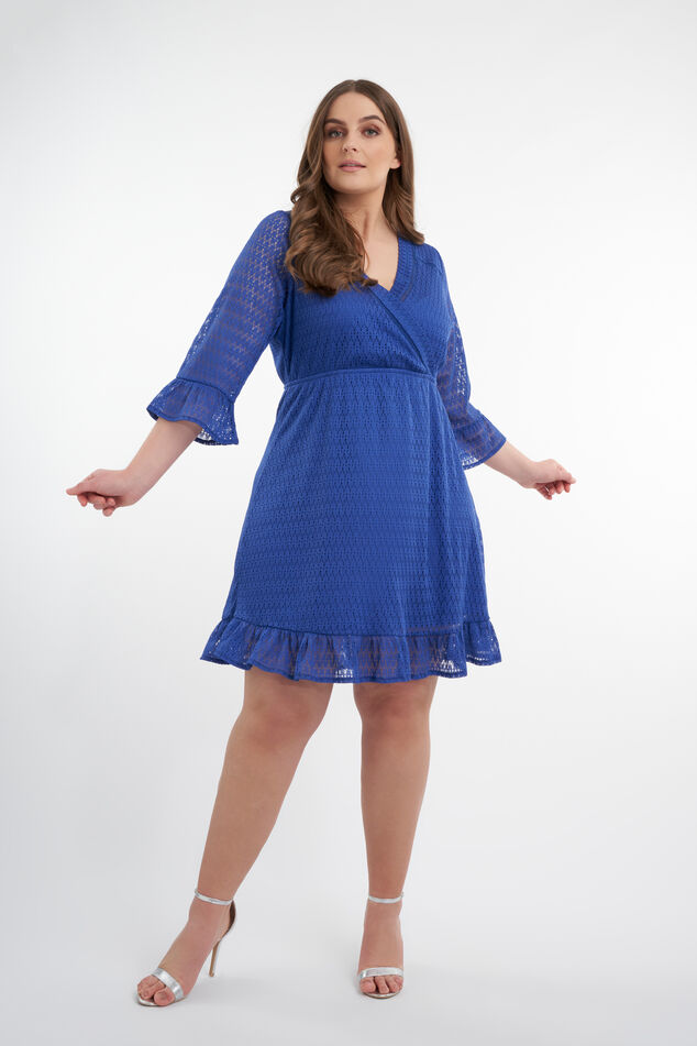 Wickelkleid aus Spitze image number 7