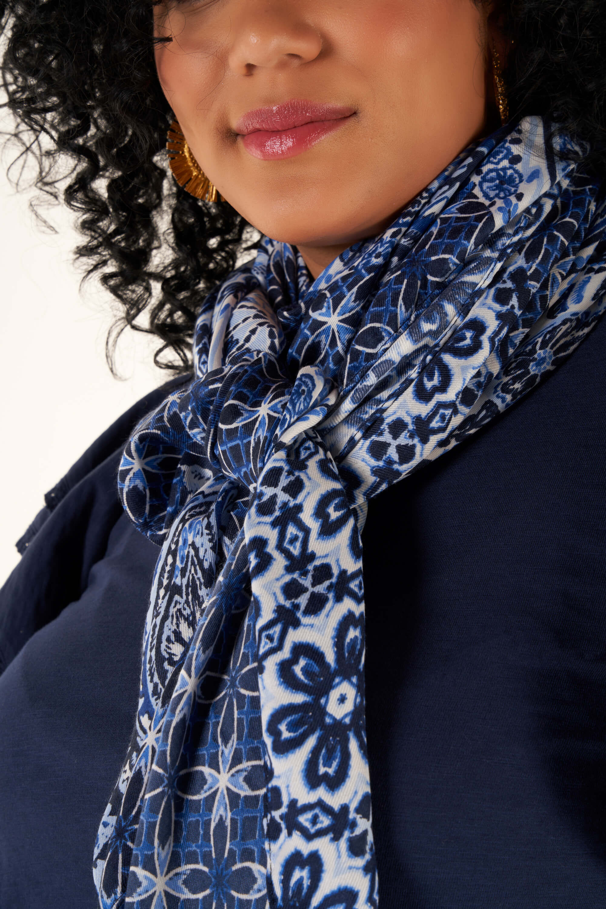 Schal mit Print  image number 1