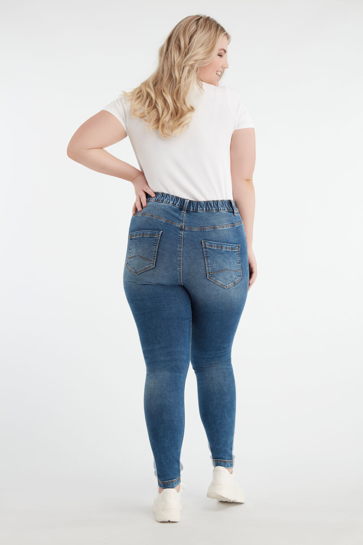 Slim-fit Treggings POPPY image number 5