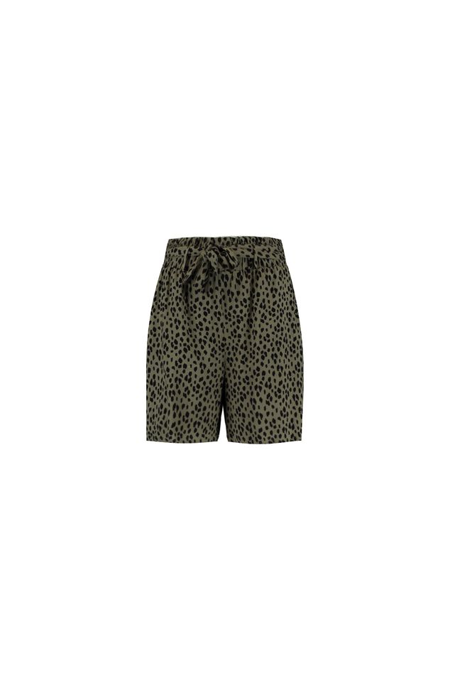 Viskose-Shorts mit Print image number 1