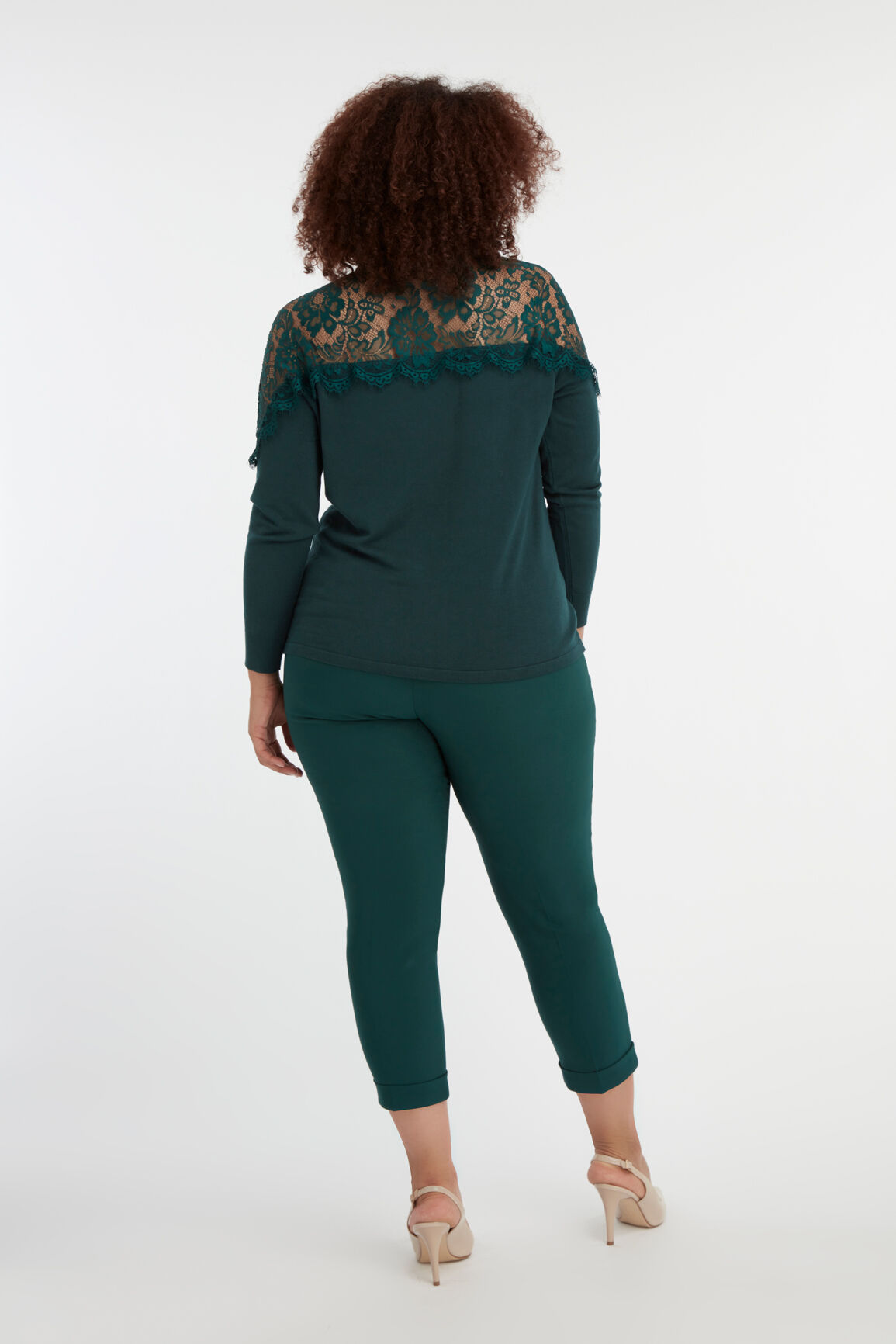 Pullover mit Spitze image number 3