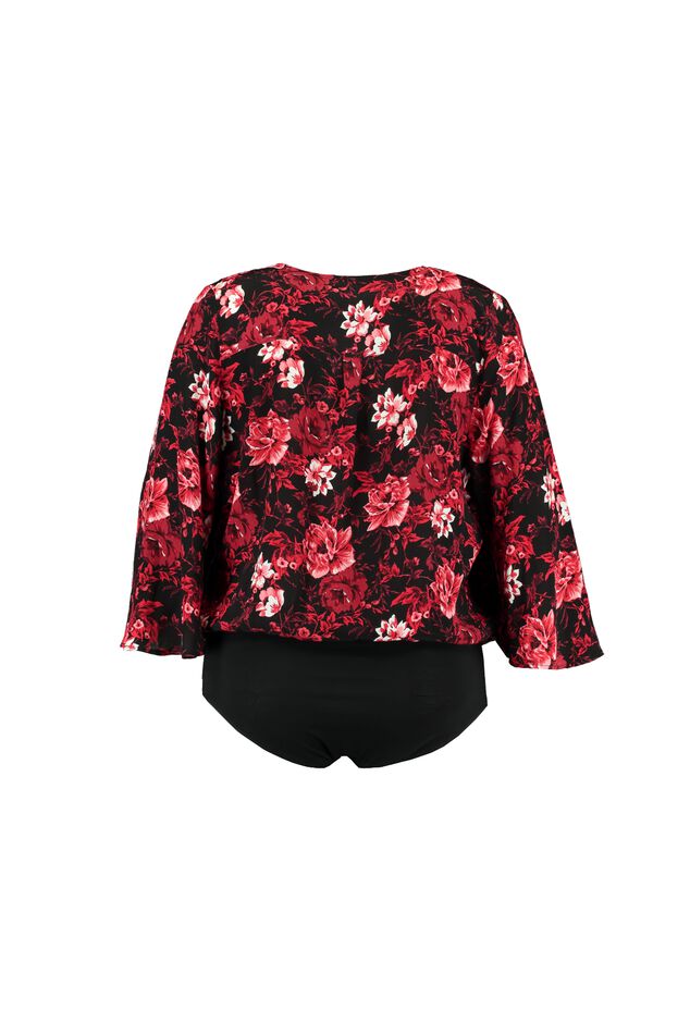 Body mit floralem Print image number 3