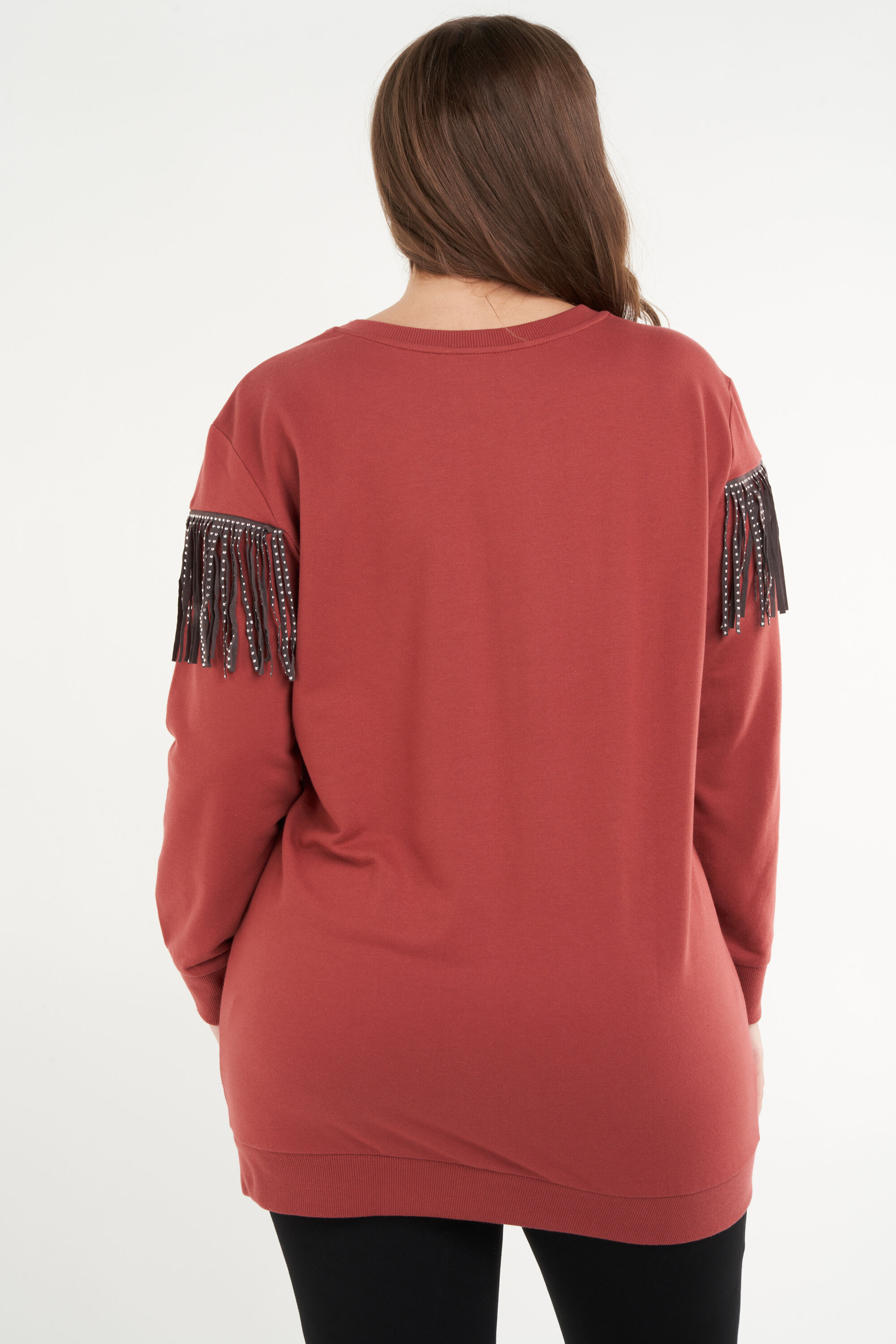 Pullover mit Fransen image number 3