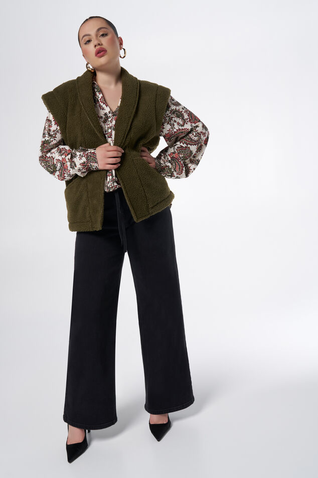 Flauschige Weste image number 5