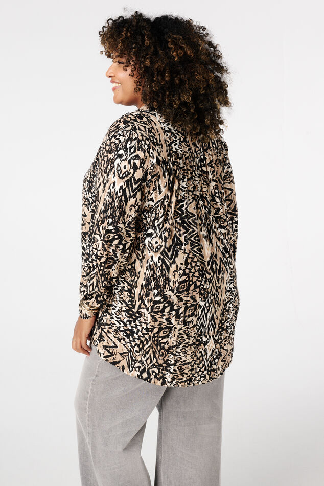 Bluse mit Print image number 3