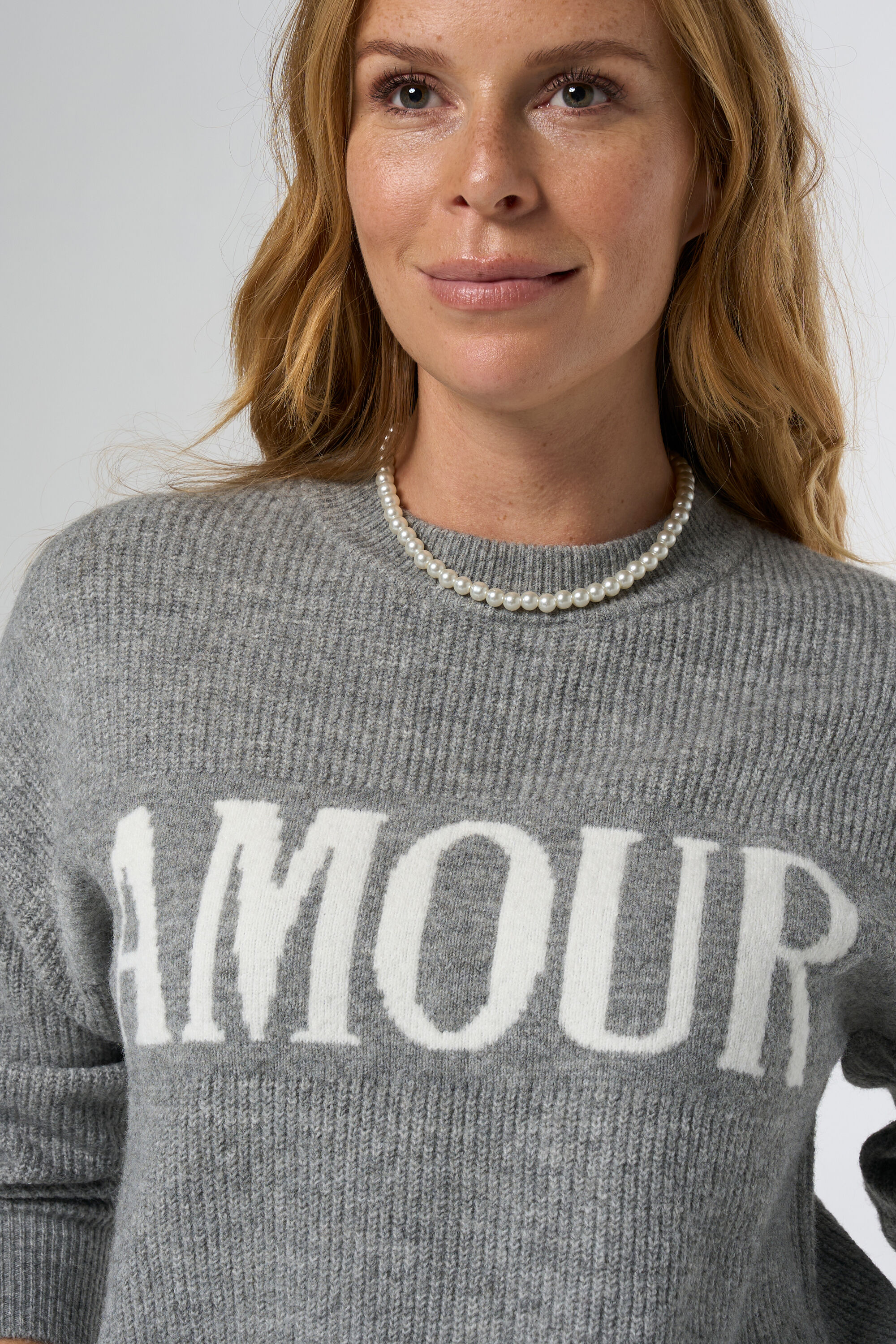 Pullover mit Text-Print image number 4