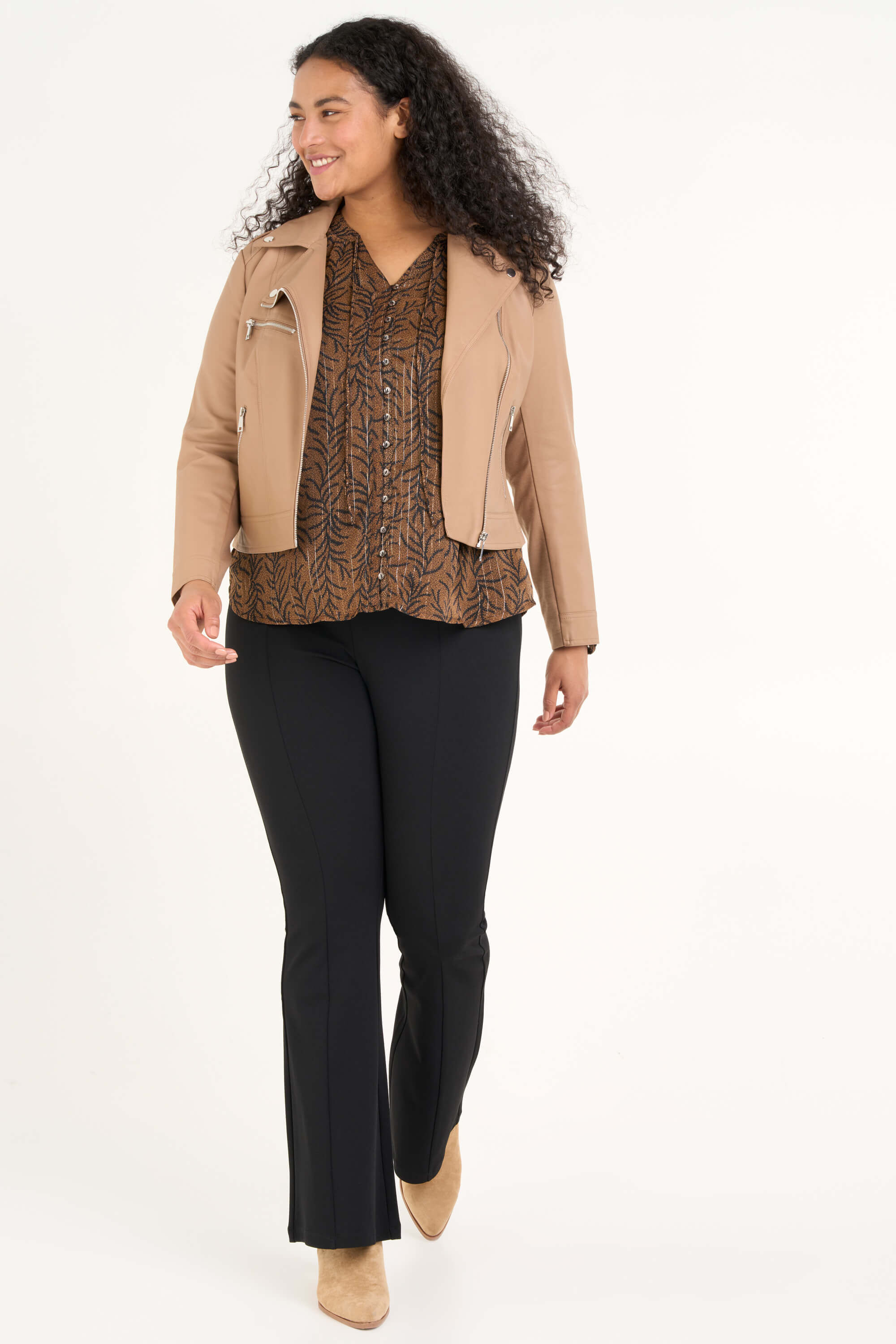 Biker-Jacke aus Kunstleder image number 5