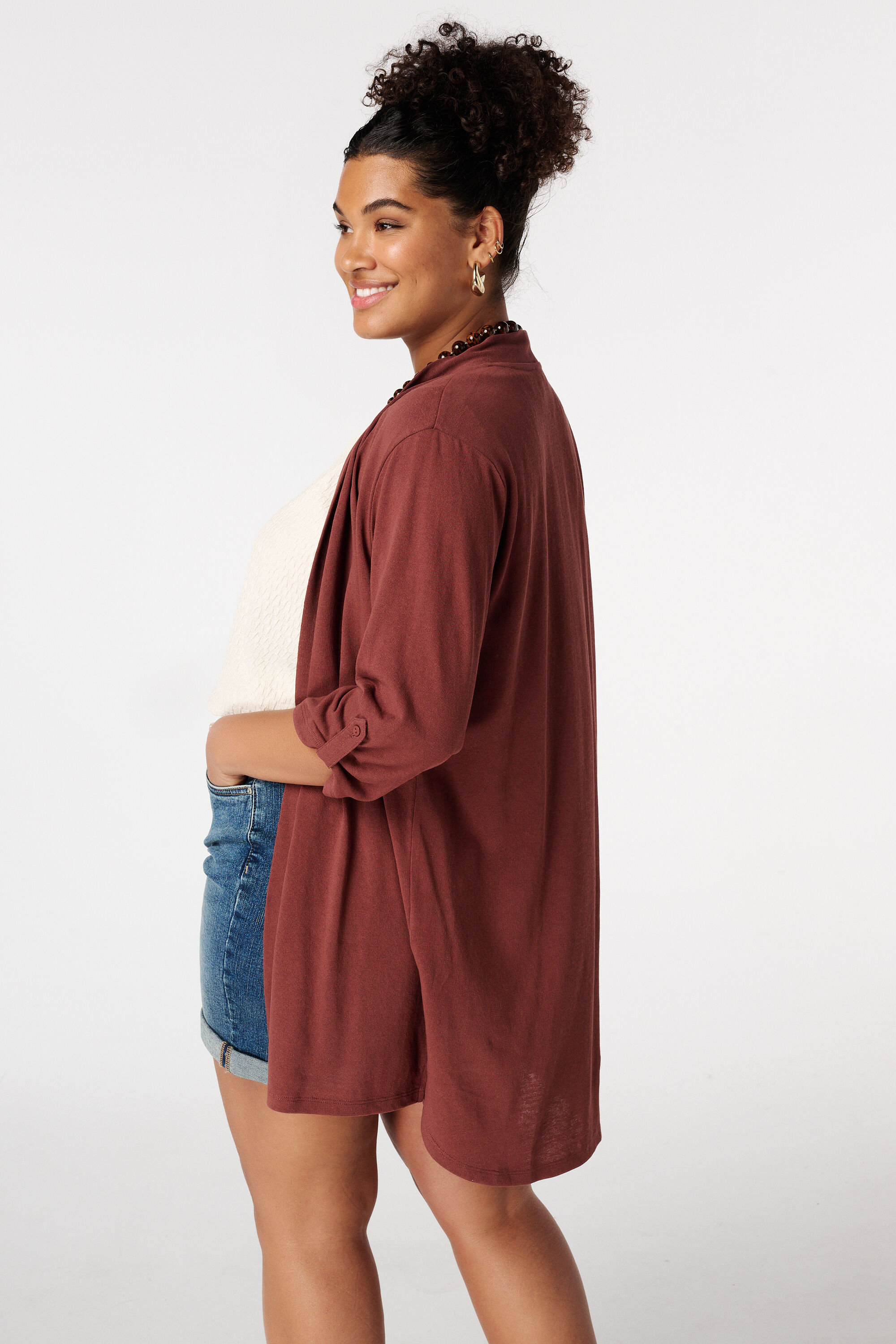 Offene Strickjacke image number 3