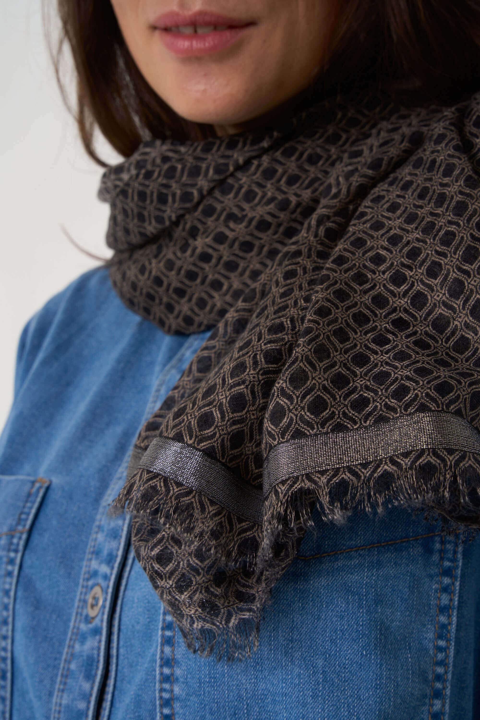 Schal mit Print  image number 2