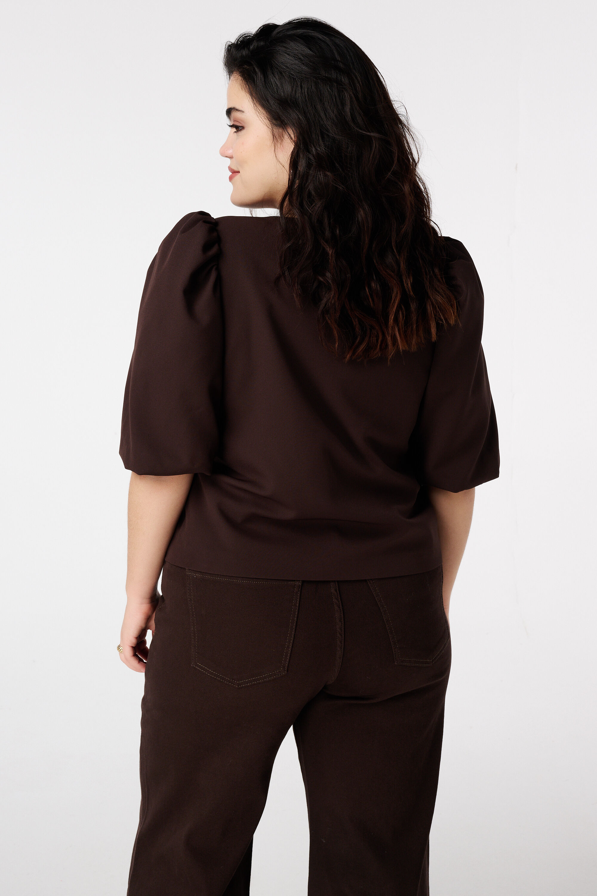 Top mit kurzen Puff&auml;rmeln image number 3