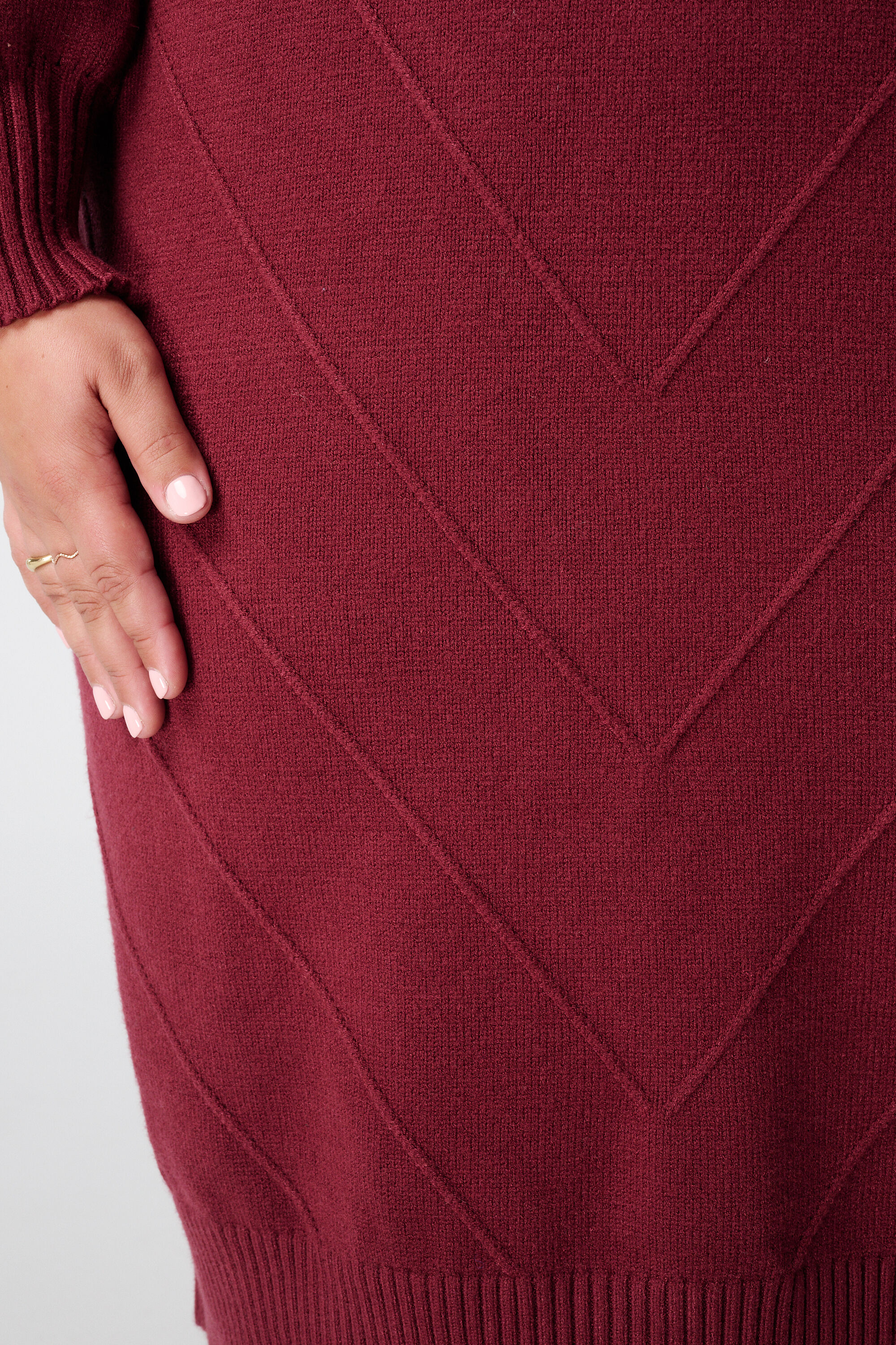 Strickkleid mit Ballon&auml;rmeln image number 6