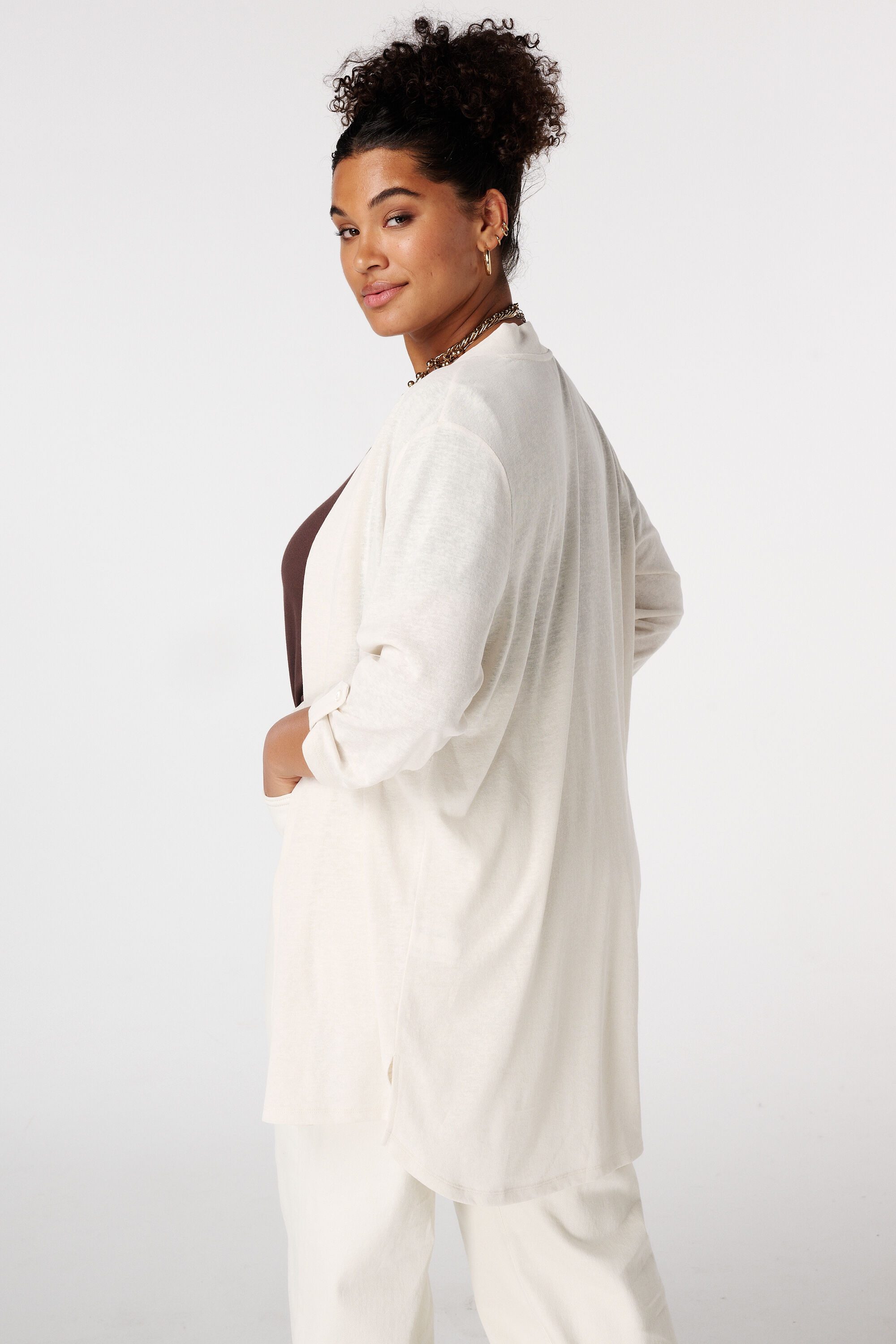 Offene Strickjacke image number 3