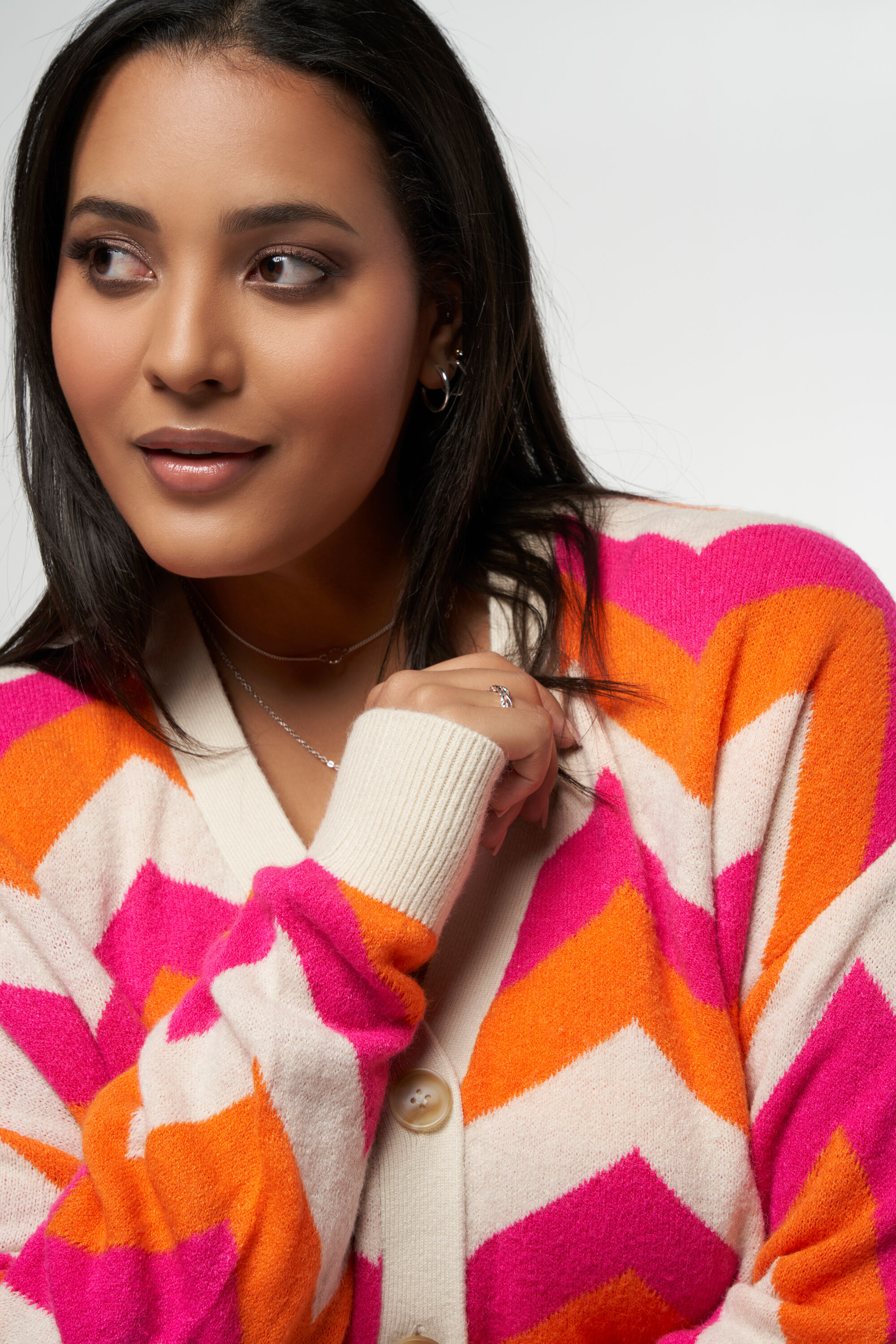 Cardigan mit Kn&ouml;pfen  image number 4