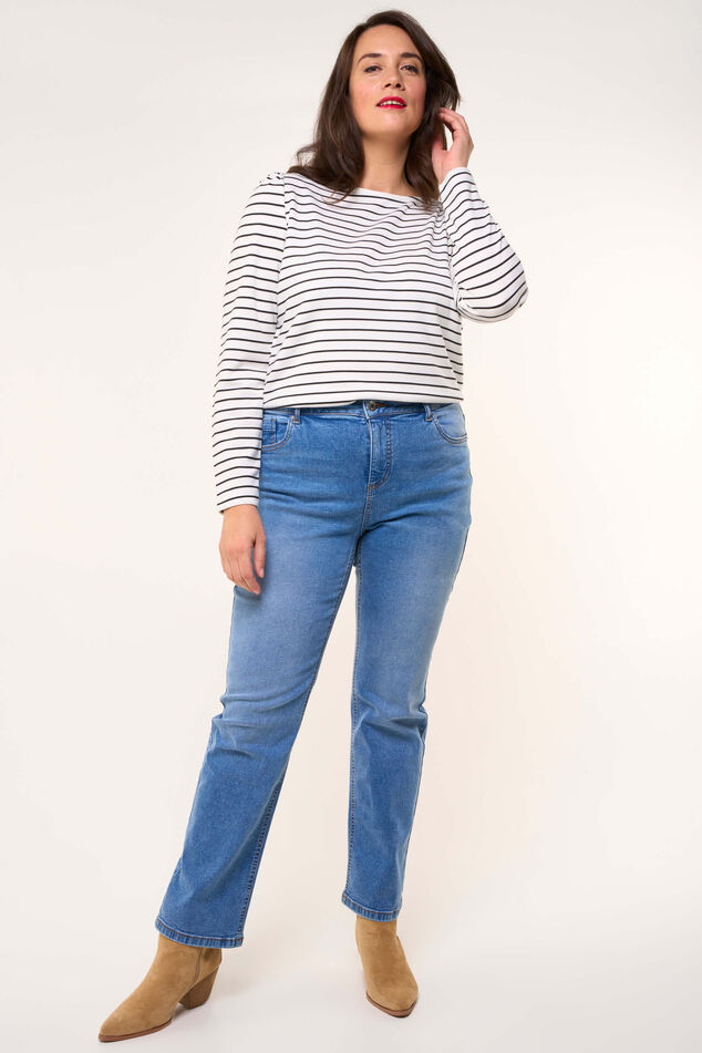 Straight-Leg Jeans LILY image number 8