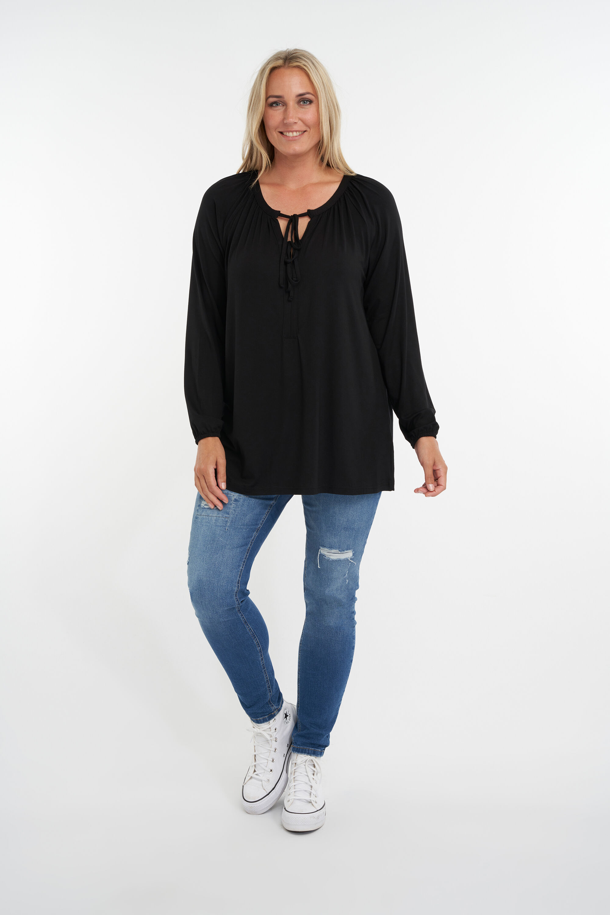 Tunika mit Schleifendetail  image number 5