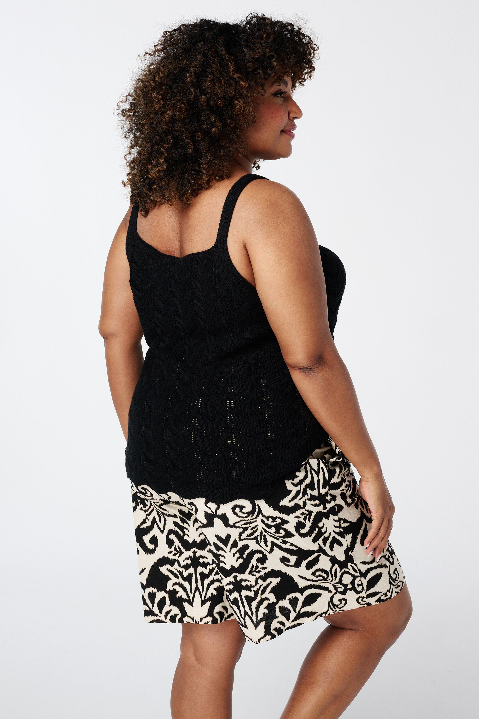 H&auml;keltop mit V-Ausschnitt image number 2