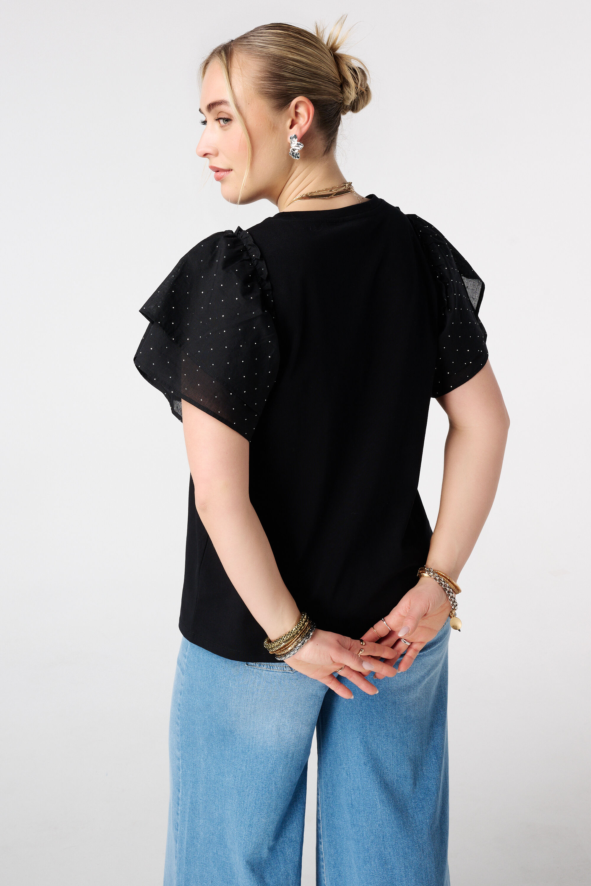 Top mit Schmetterlings&auml;rmeln image number 3