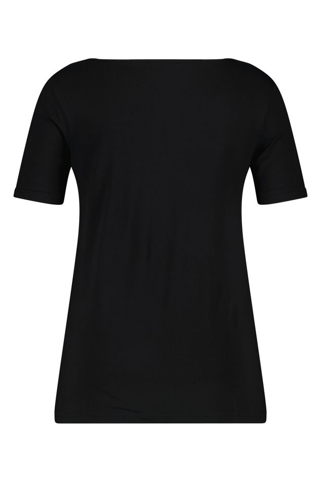 Kurzärmliges T-Shirt mit V-Ausschnitt image number 2