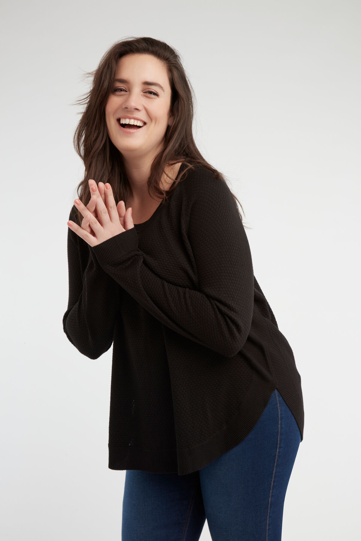 Sweater mit Struktur image number 3