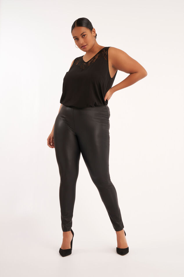 Leggings aus Kunstleder image number 5