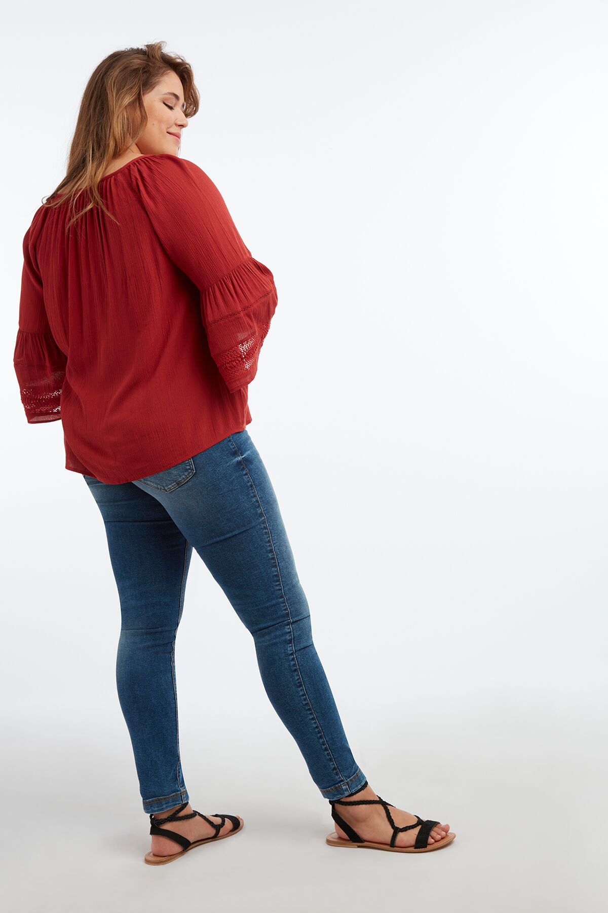 Bluse mit Bell-Sleeves image number 5