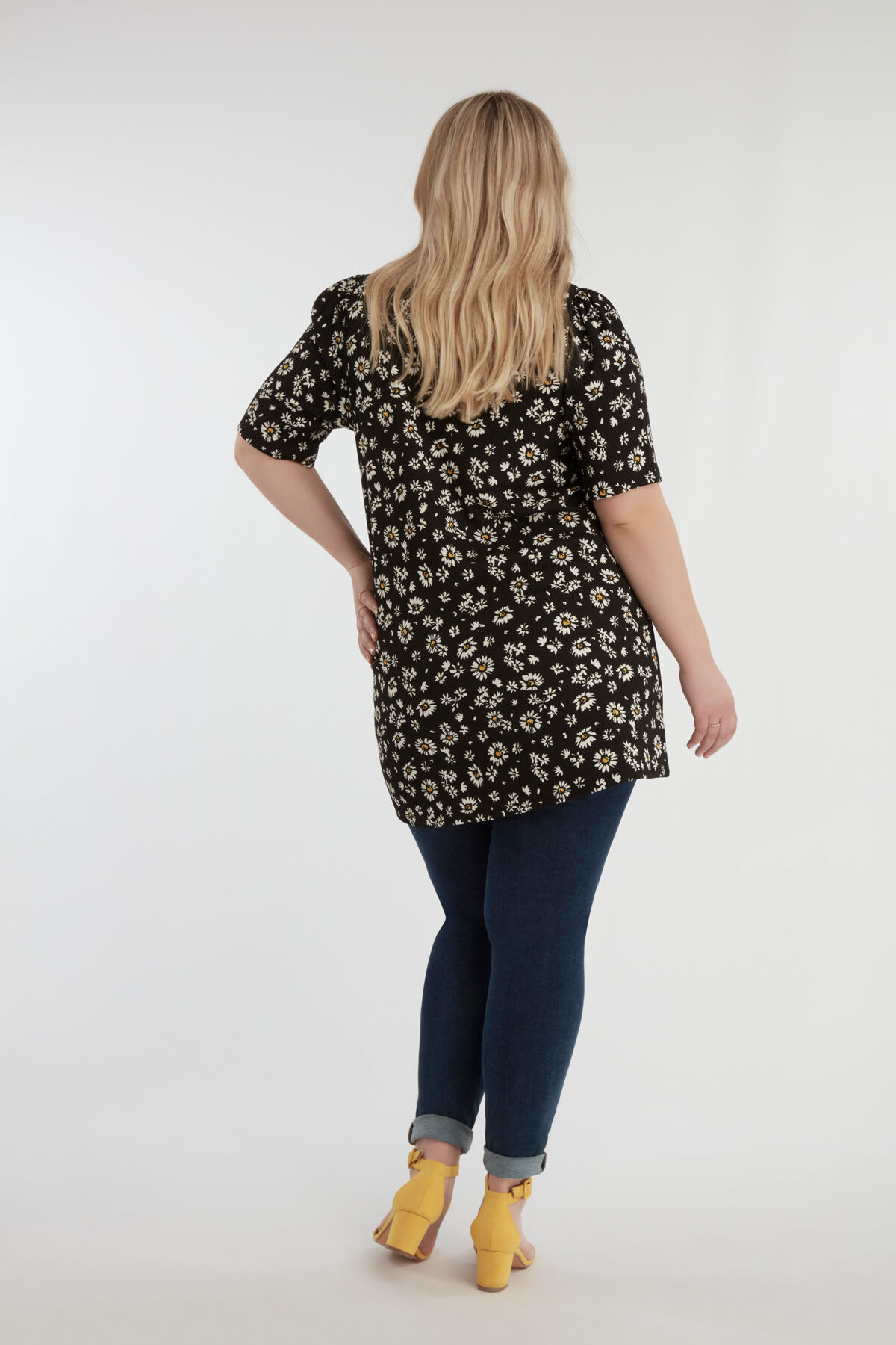 Langes T-Shirt mit Print image number 4