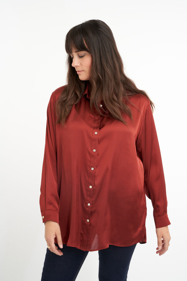 Satinbluse  image number 0