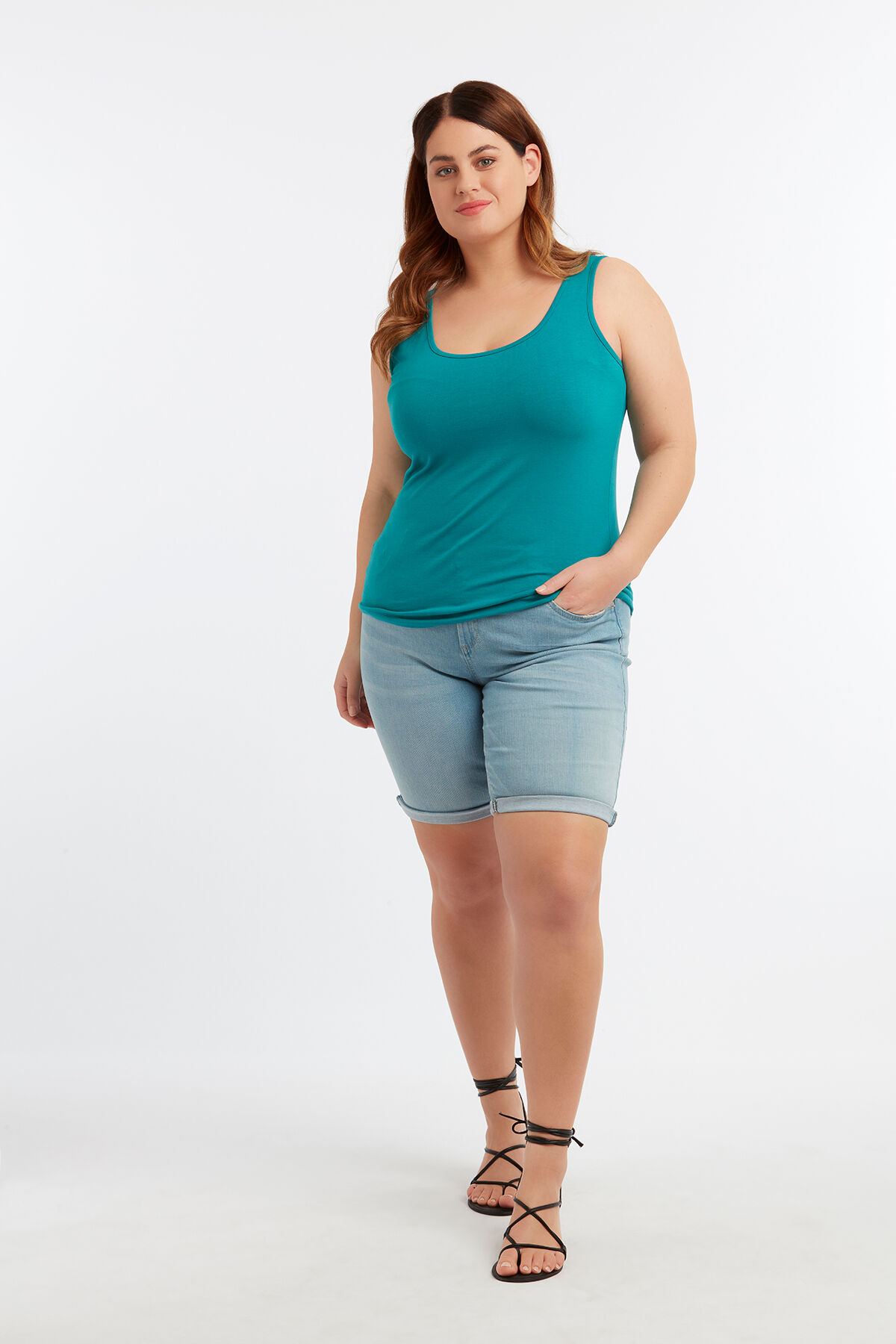 Cami-Top aus Baumwolle image number 3