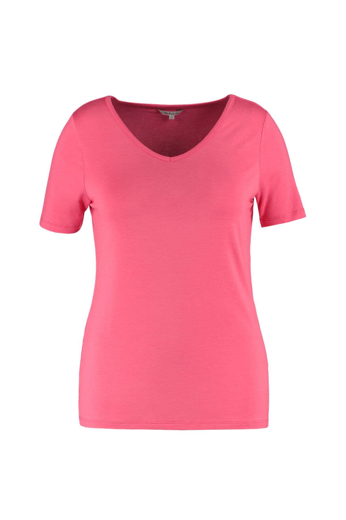 T-Shirt mit V-Ausschnitt image number 1