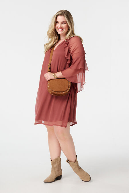 Umhängetasche mit Wildleder-Look  Umhängetasche mit Wildleder-Look