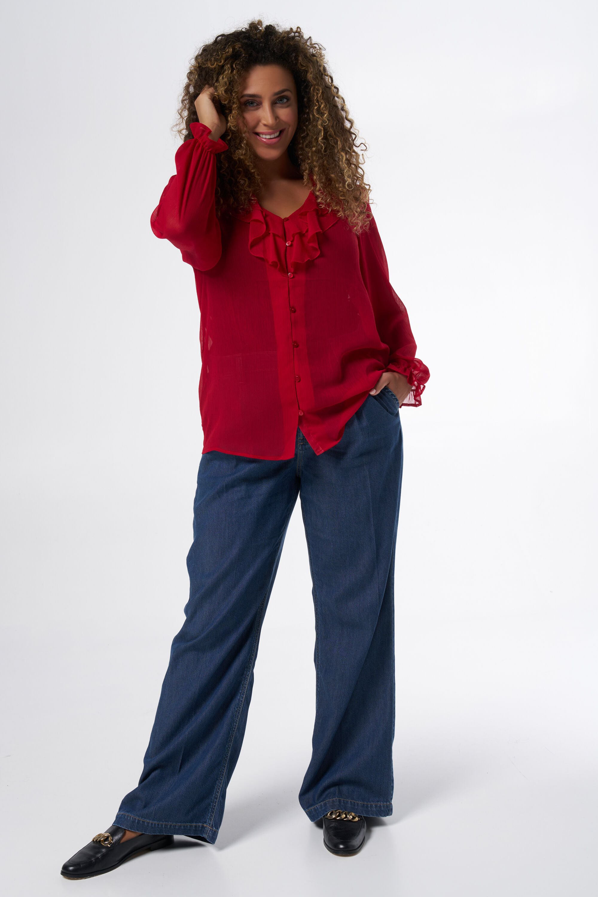 Bluse mit R&uuml;schen  image number 5