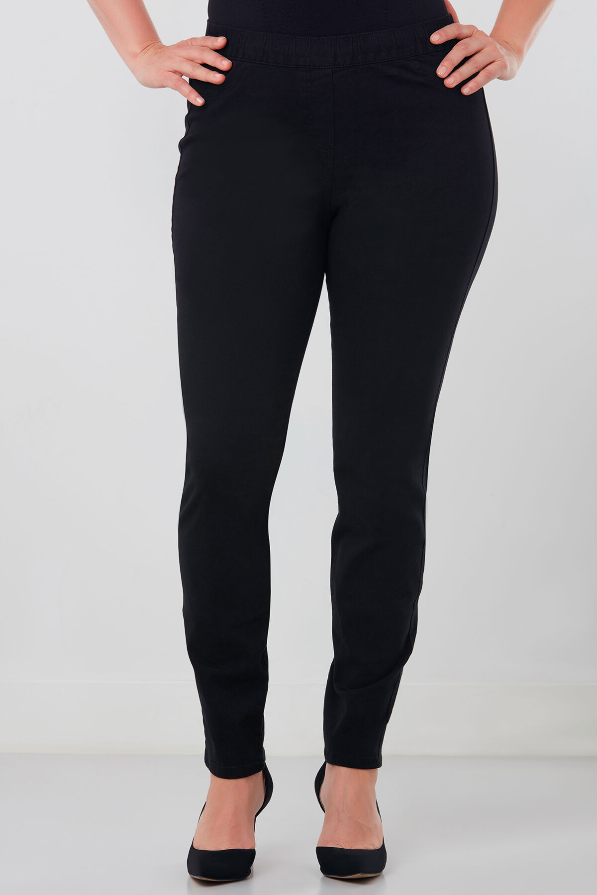 Schmal geschnittene Treggings image number 0