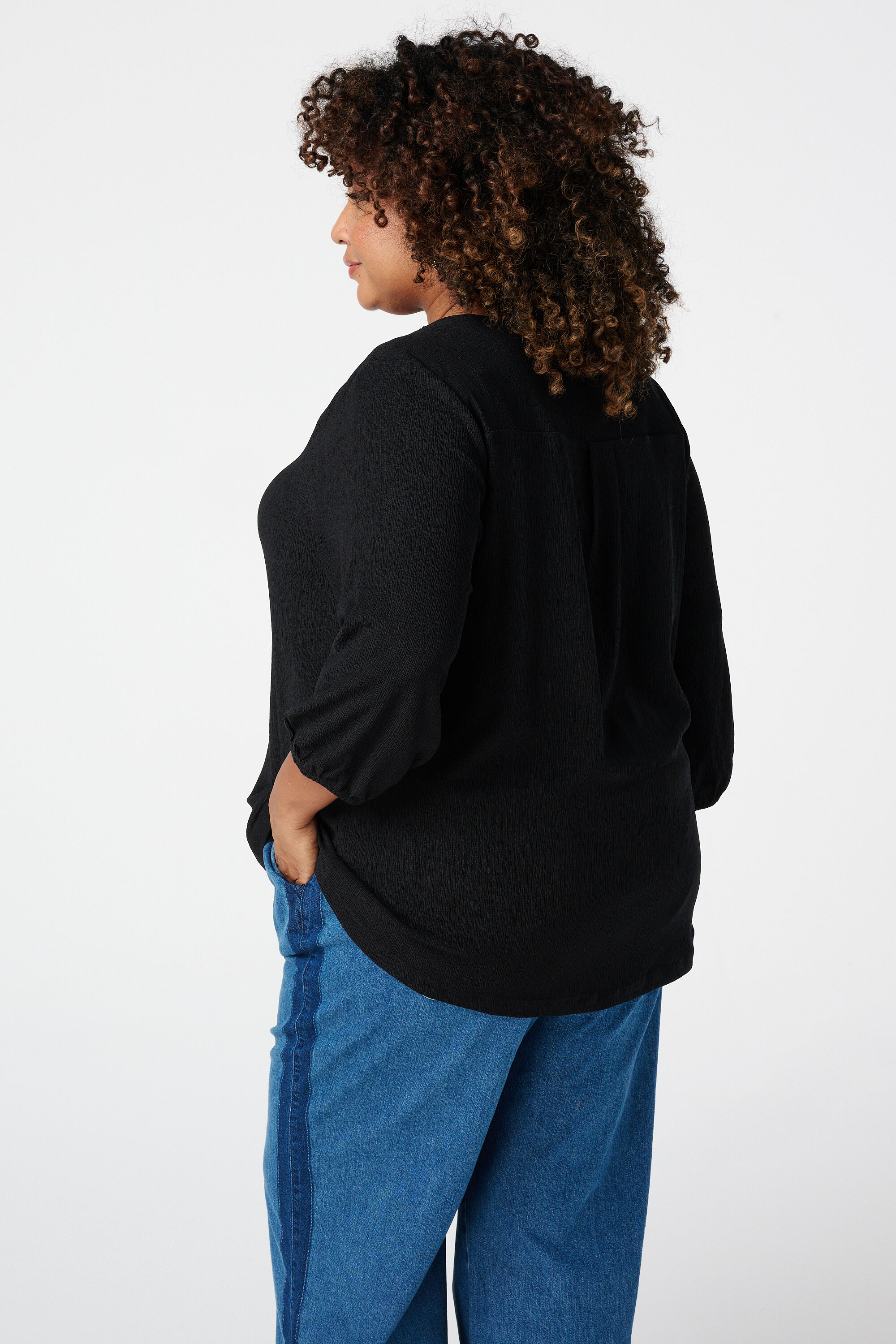 Top mit Dreiviertel&auml;rmeln image number 3