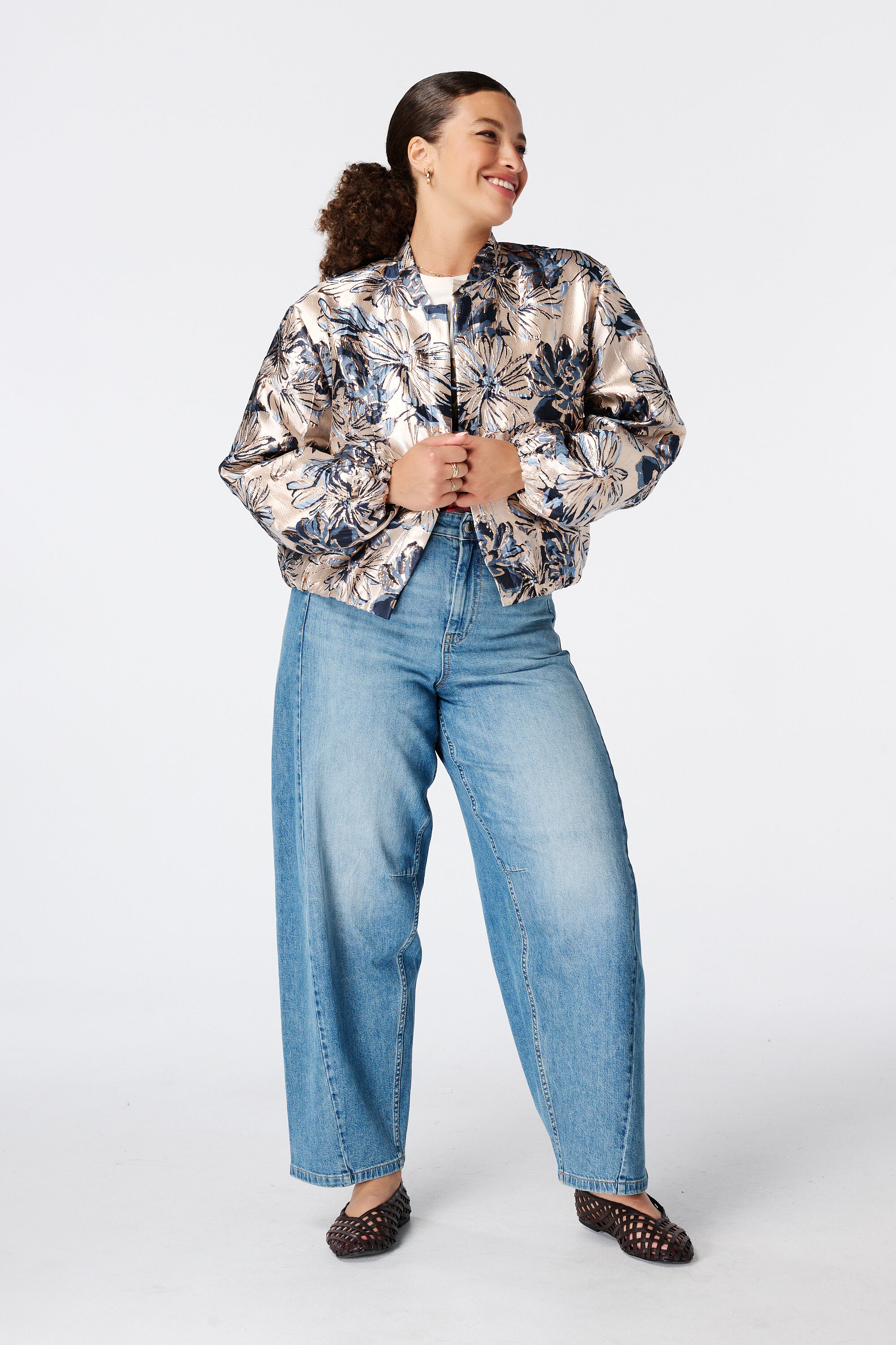 Jacquard-Bomberjacke image number 5