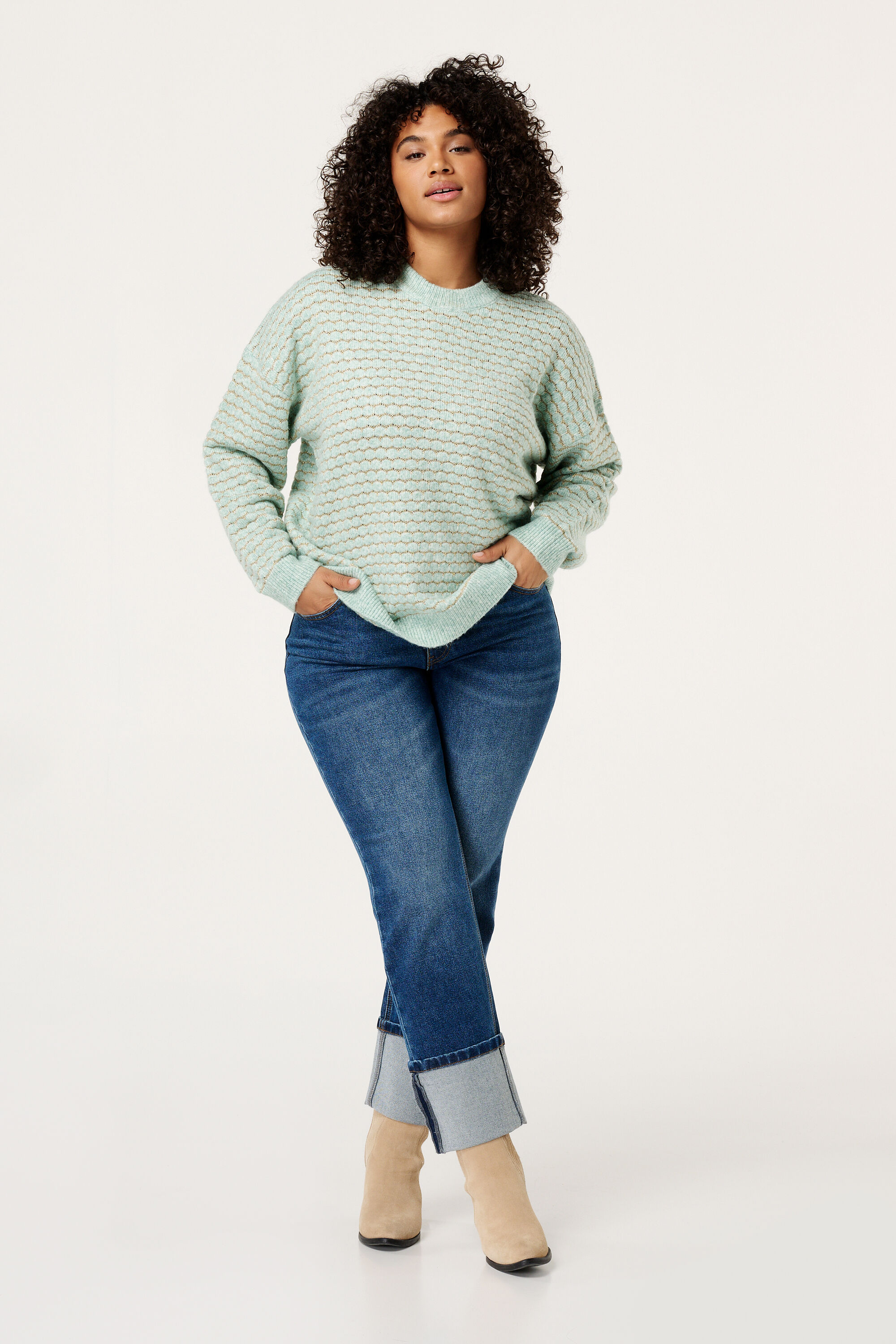 Pullover mit Metallic image number 5