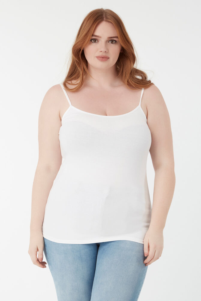 Cami-Top aus Baumwolle mit Spaghetti-Tr&auml;gern image number 5