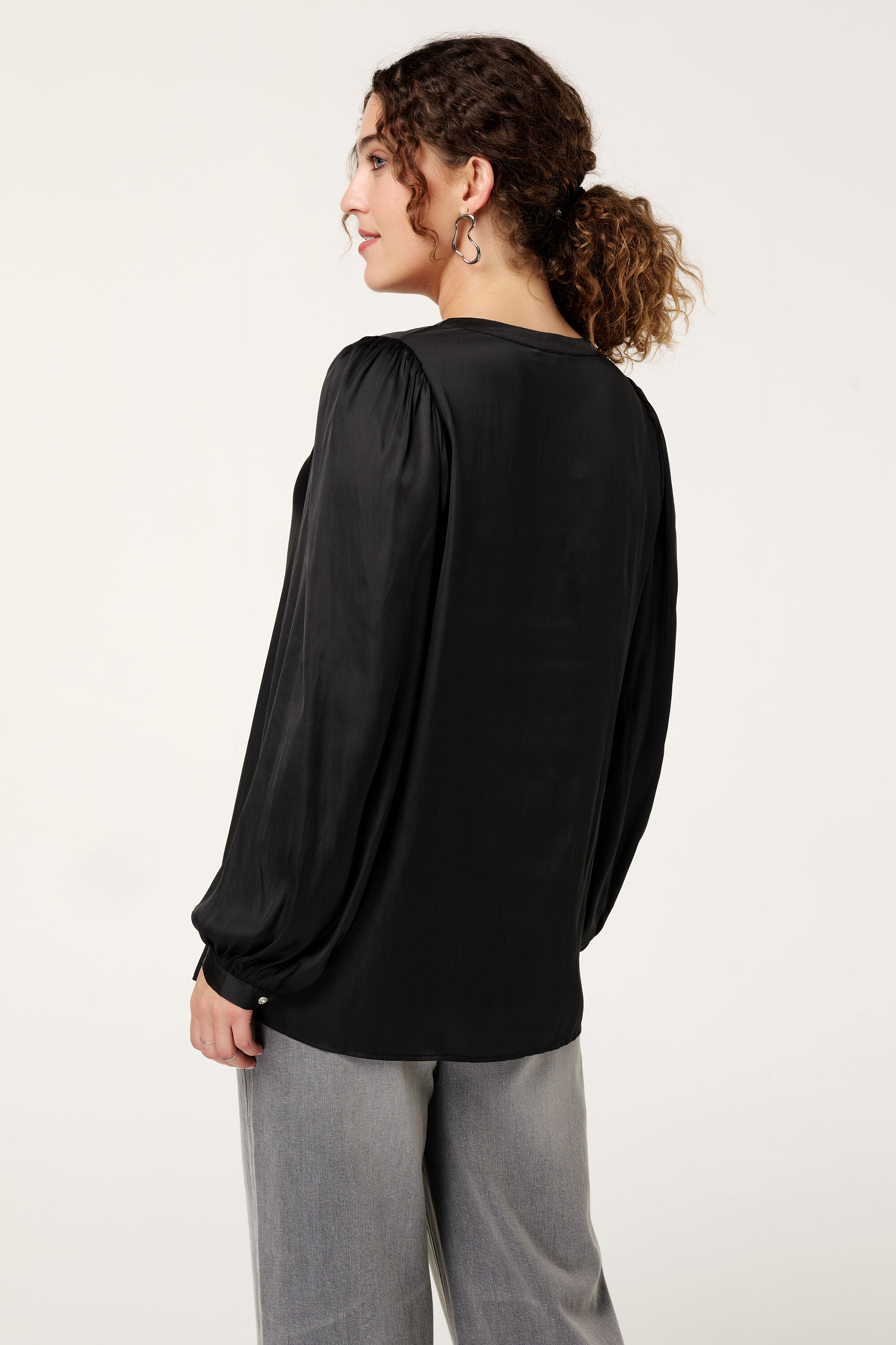 Satinbluse  image number 3