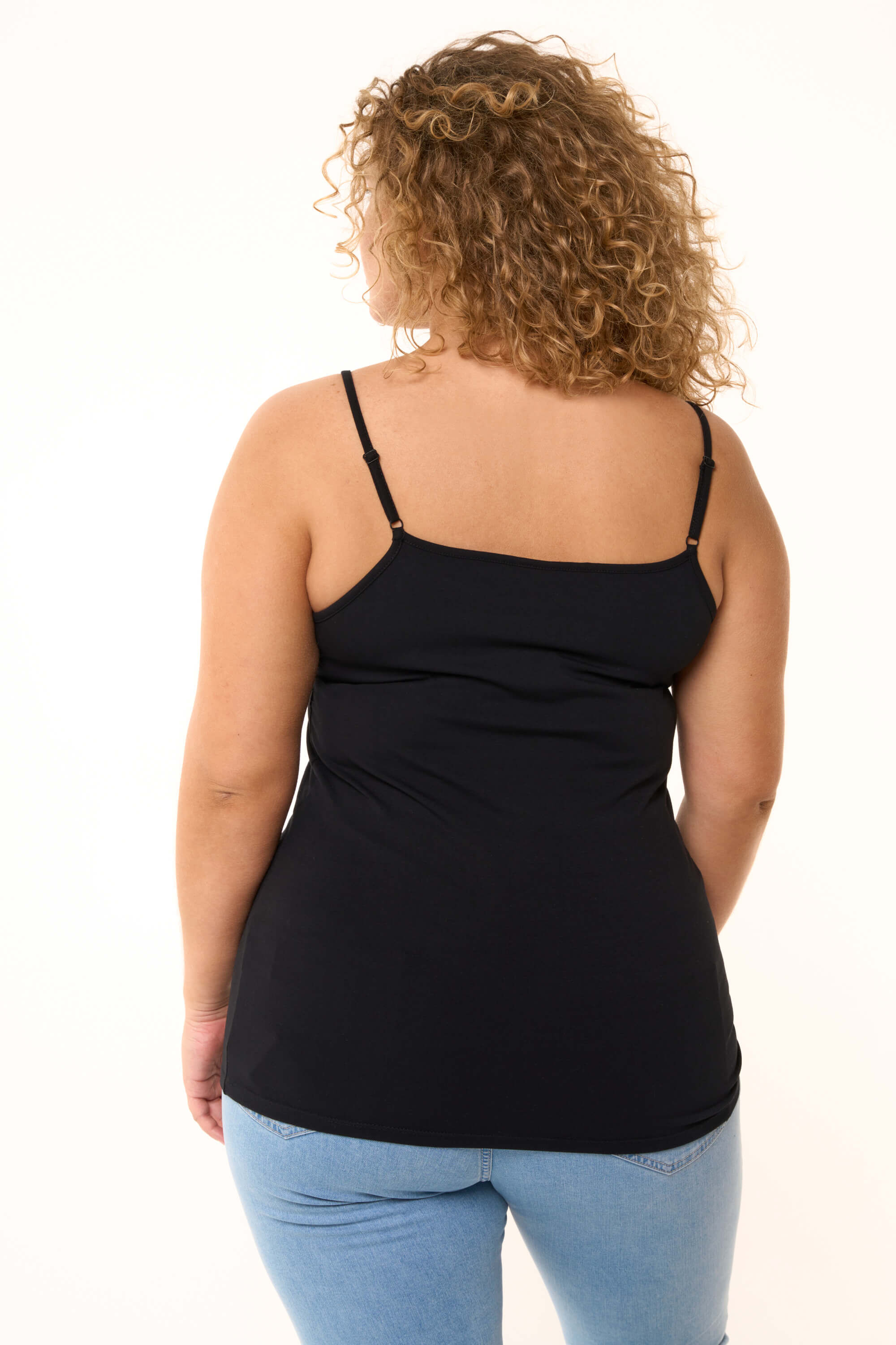 2 Cami-Top aus Baumwolle mit Spaghetti-Tr&auml;gern image number 3