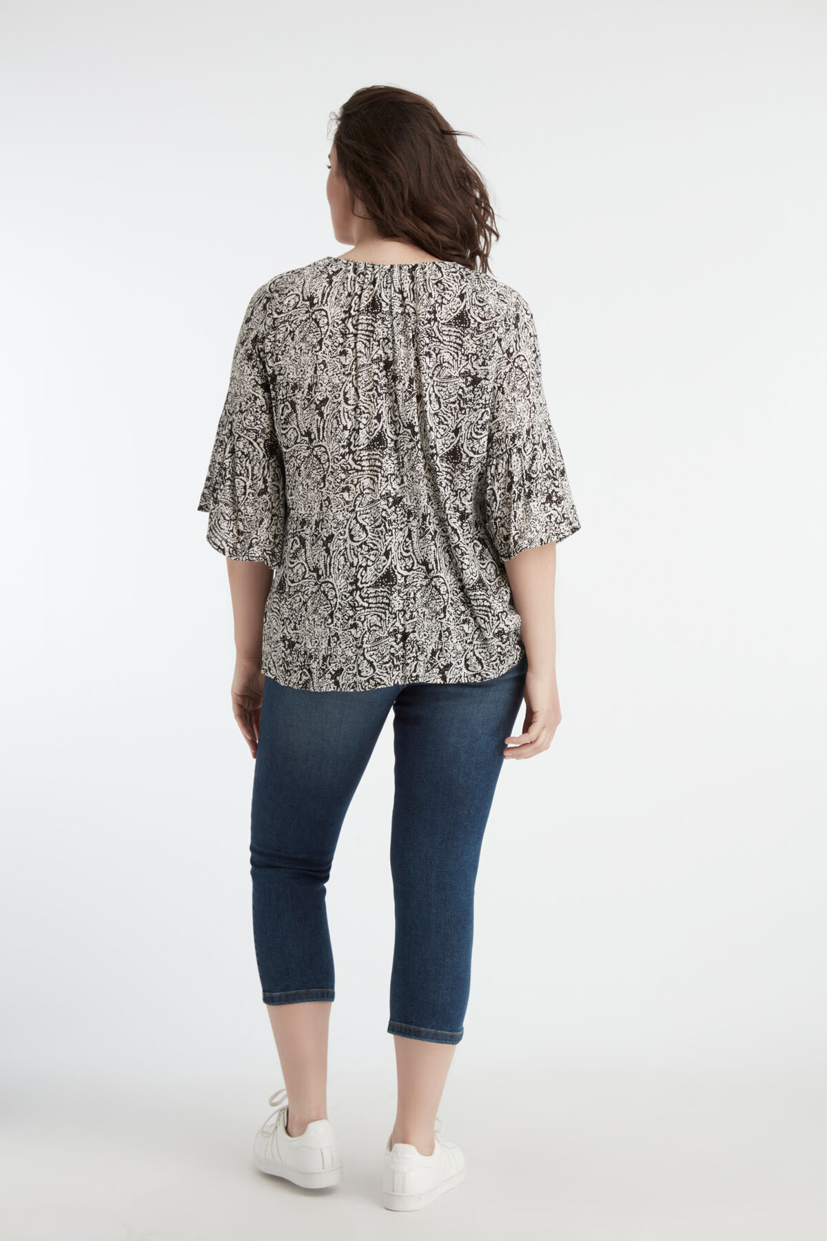 Bell-Sleeve Bluse image number 4