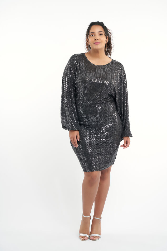 Kleid mit Pailletten image number 5