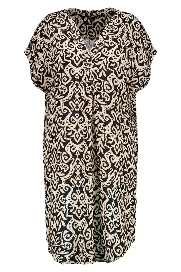 Geräumiges Print-Kleid image number 1